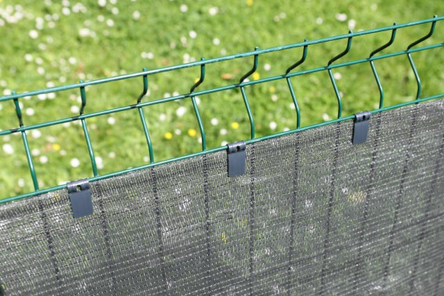 Bandes De Fixation Workinghouse Pour Écrans D'Intimité - Lot De 24, Gris Clair - Pour Clôtures Et Brise-vue