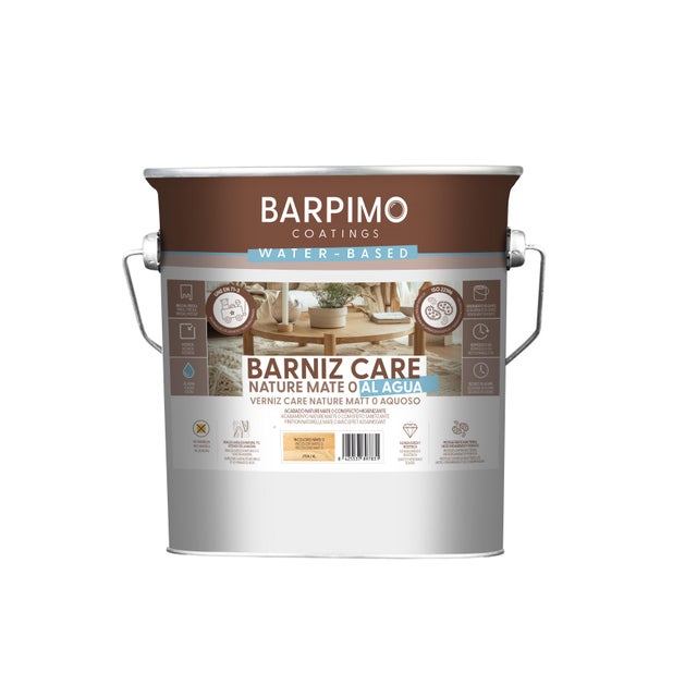 BARNIZ INTERIOR ACRÍLICO EXTRA MATE 4L INCOLORO