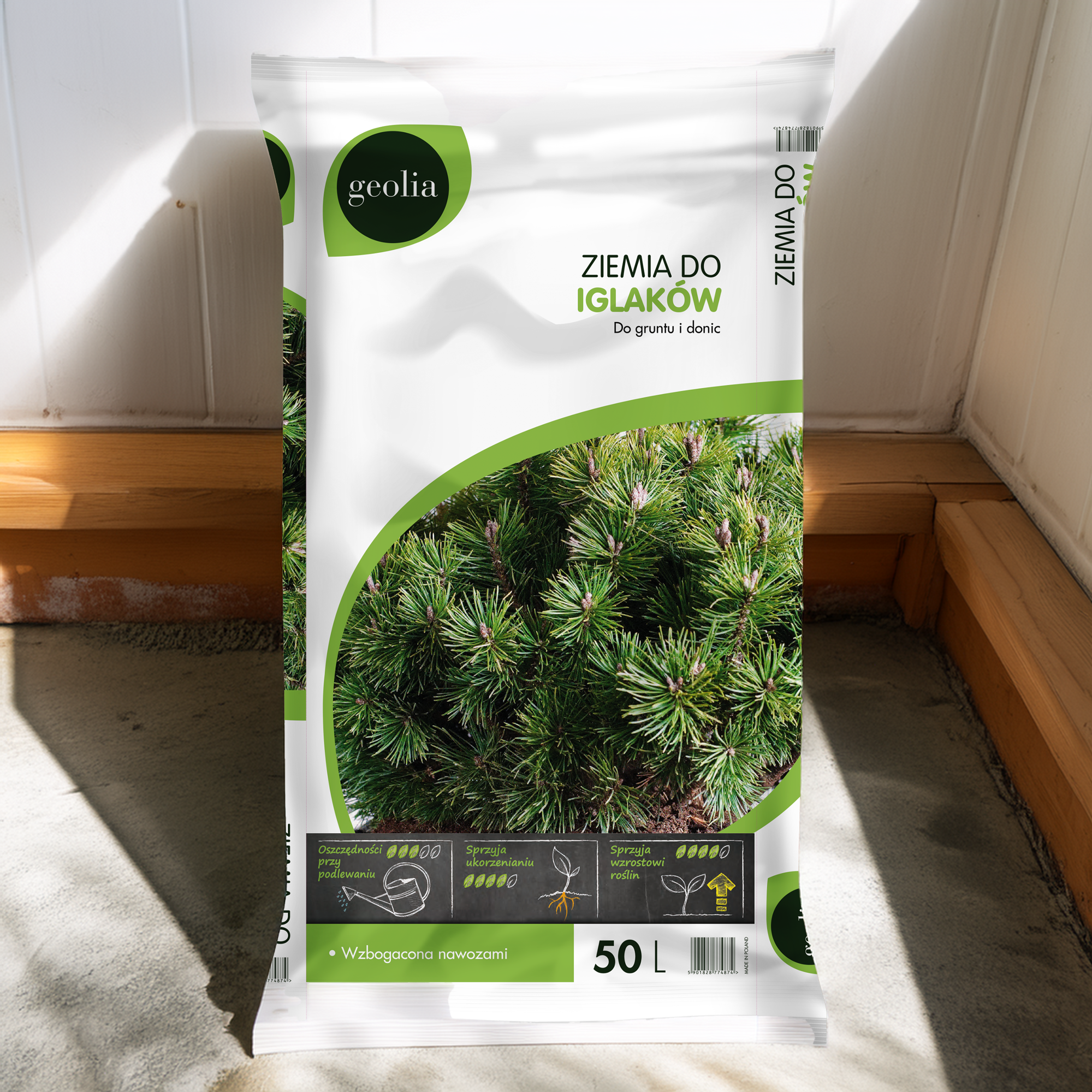 Ziemia do iglaków 50l Geolia - 0