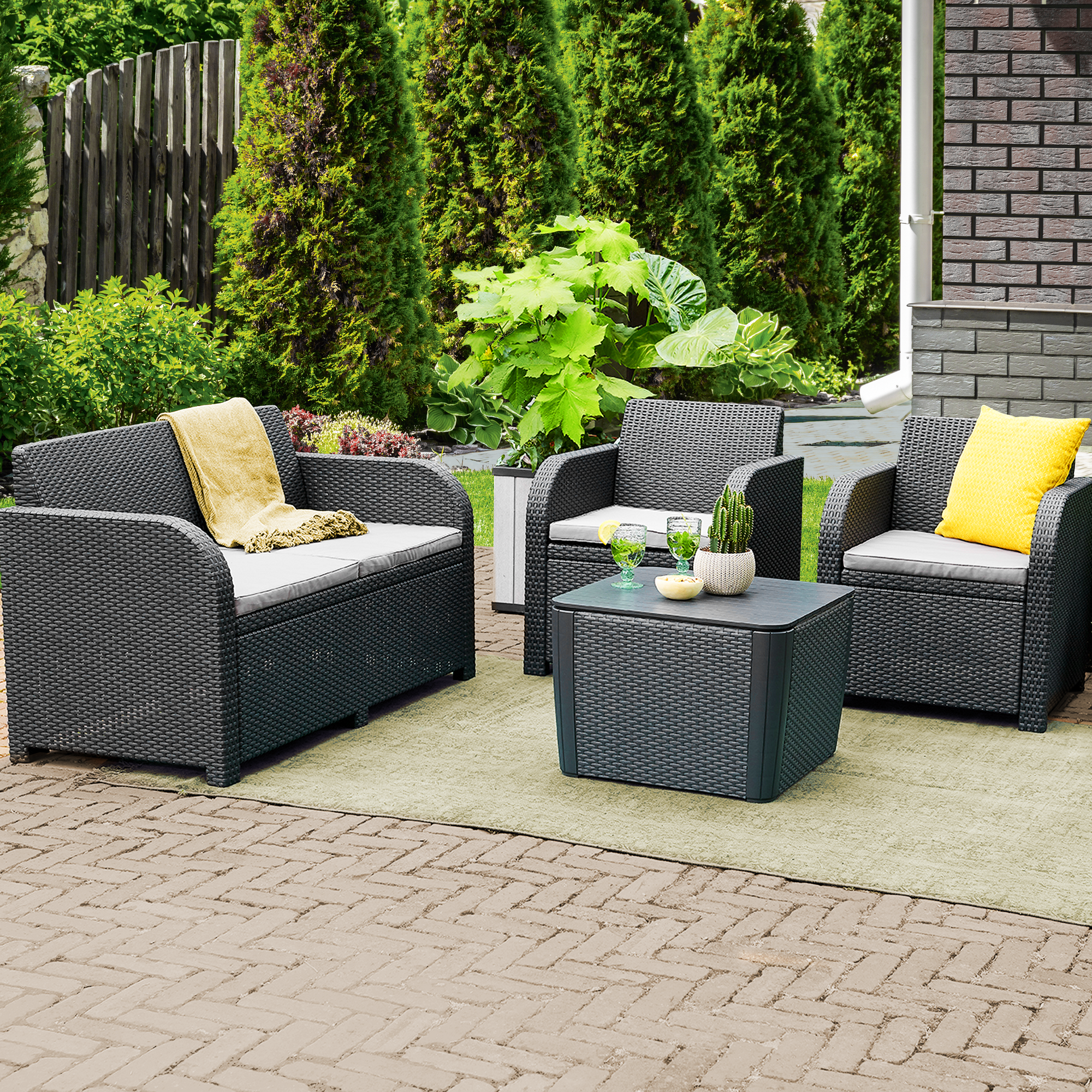 Meble ogrodowe odporne na warunki atmosferyczne - 3