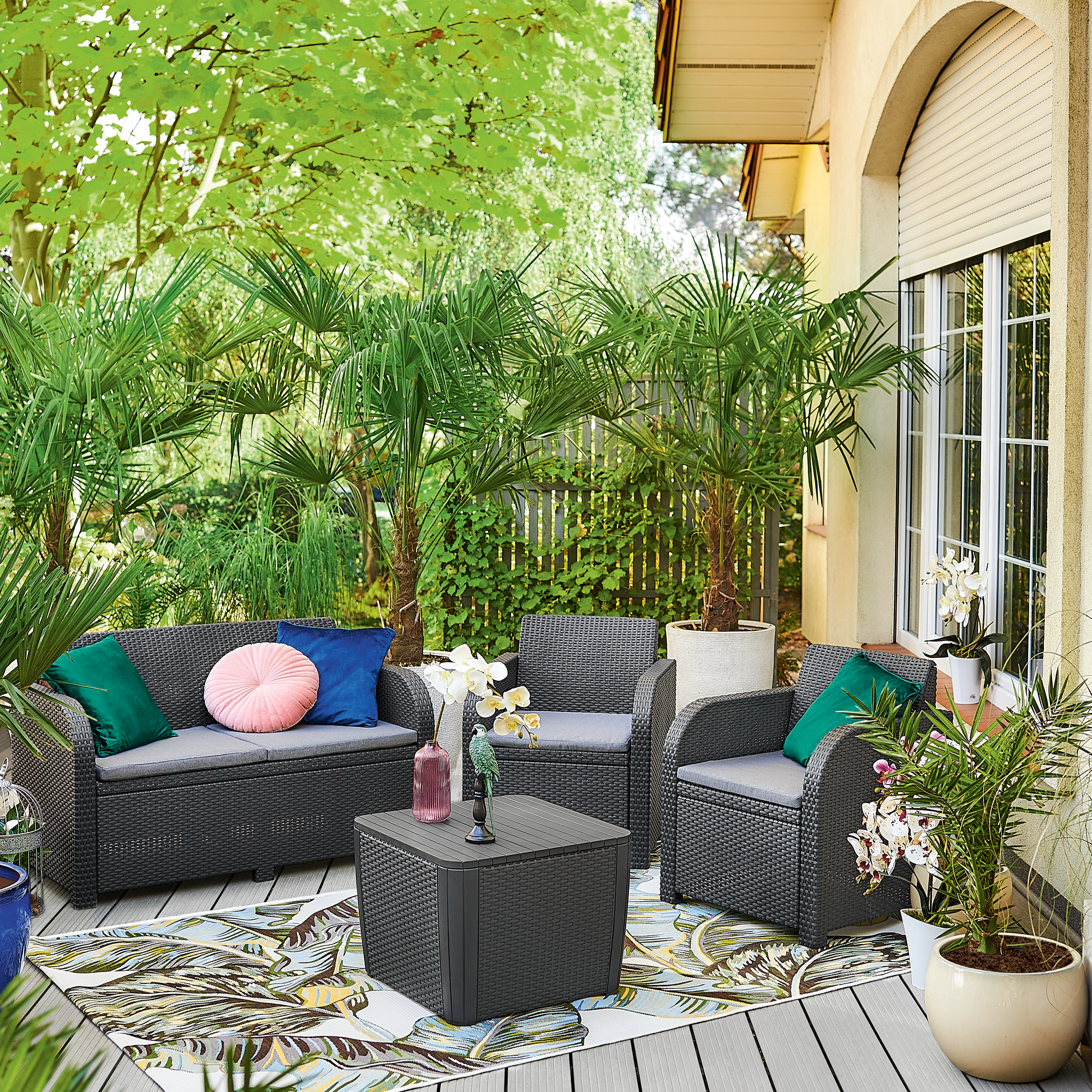 Wygodne meble ogrodowe - 4