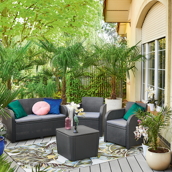 Wygodne meble ogrodowe