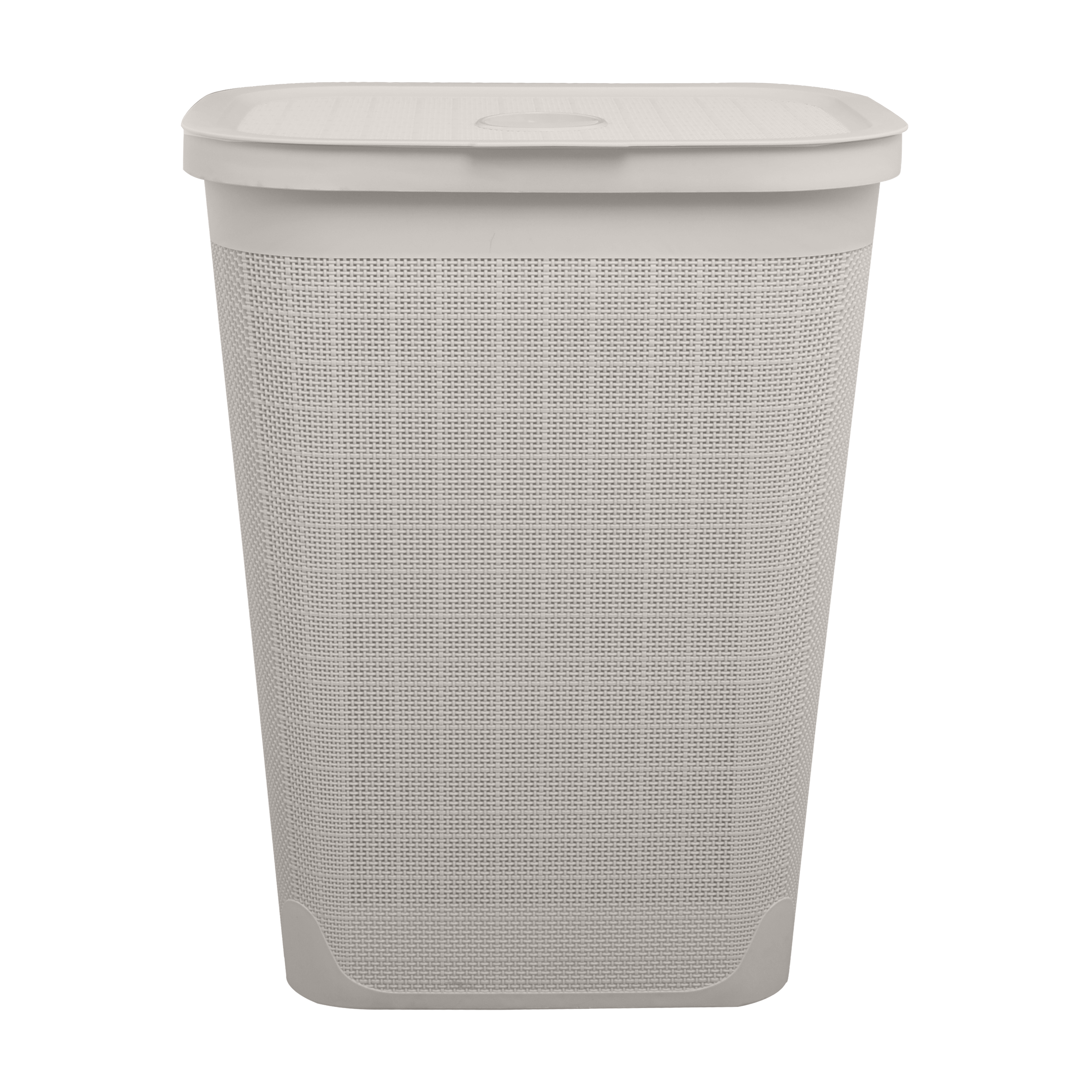 Cesto roupa 60 lt bege Sensea Linen - 3