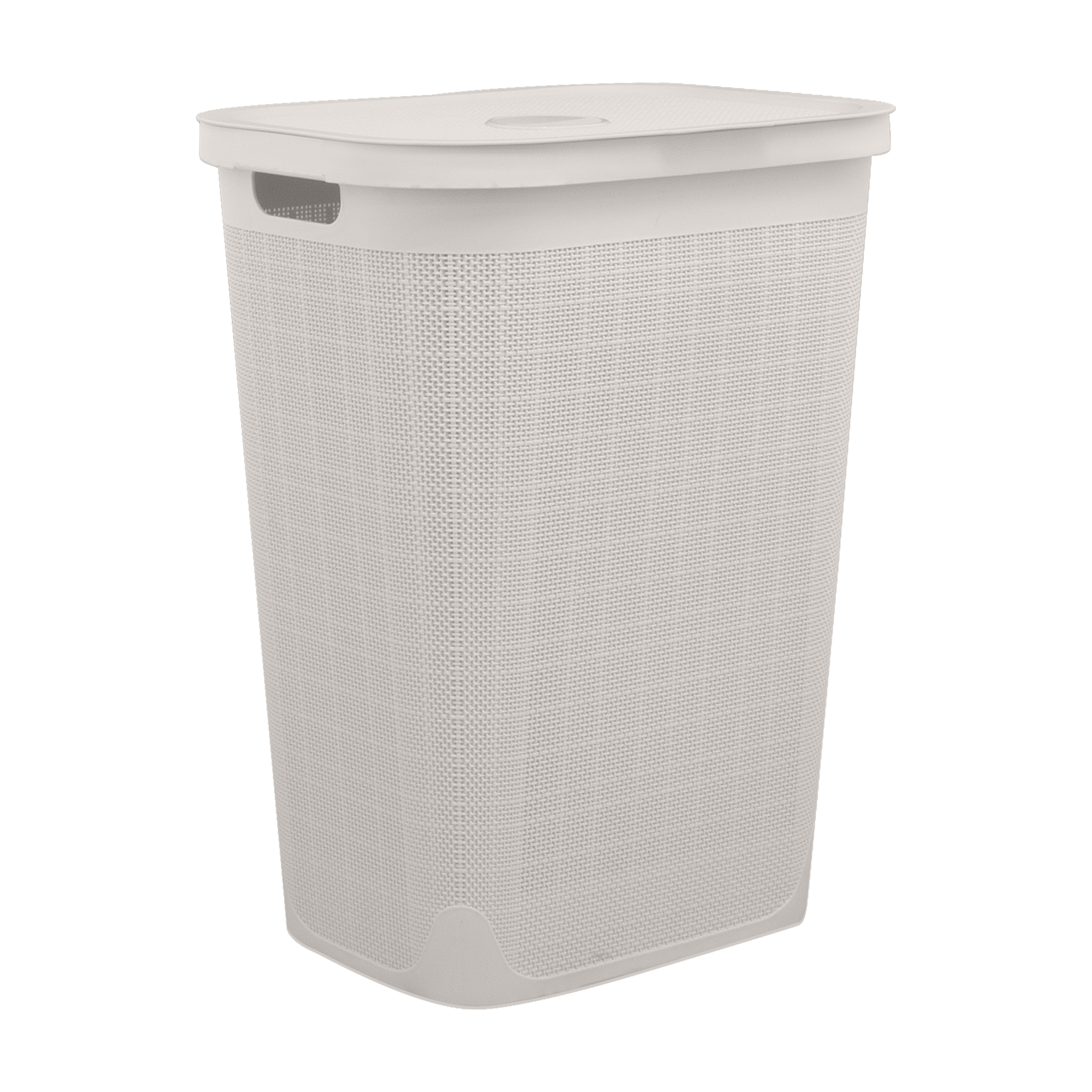 Cesto roupa 60 lt bege Sensea Linen - 2