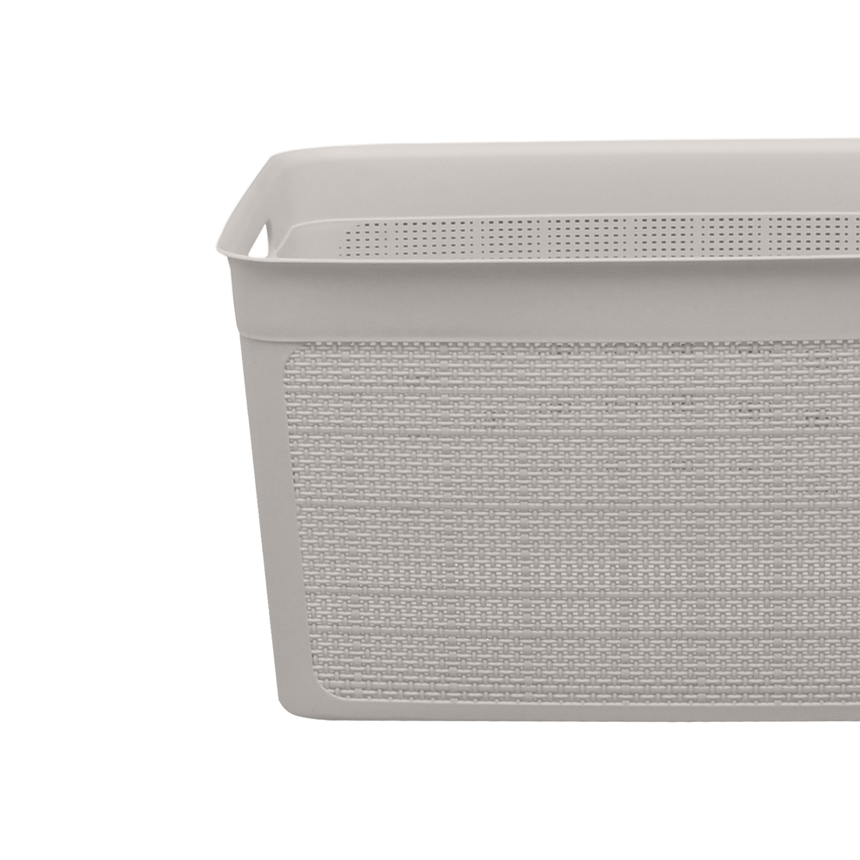 Cesto 18 lt bege Sensea Linen - 5