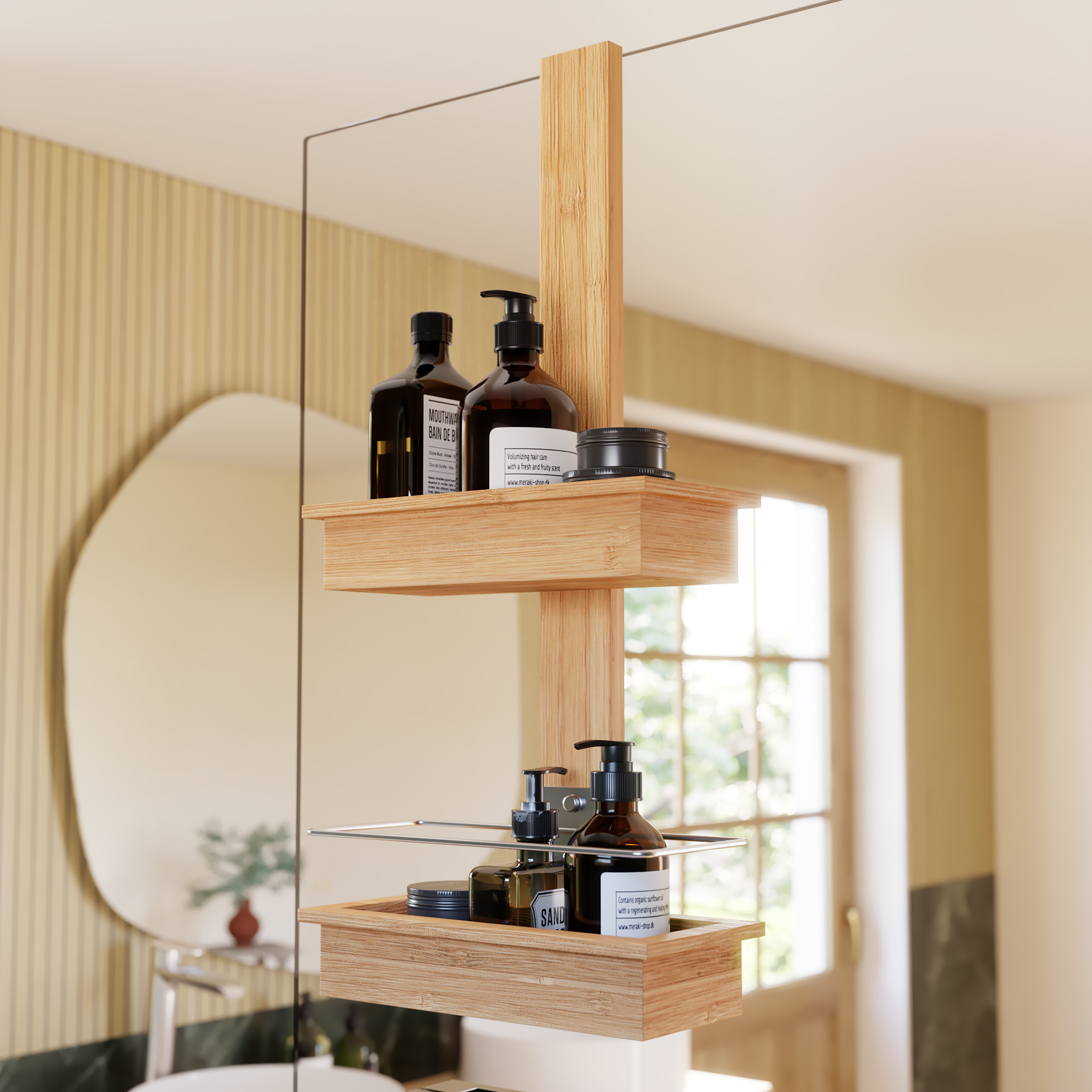 Cesto de duche SENSEA BAMBU - 3