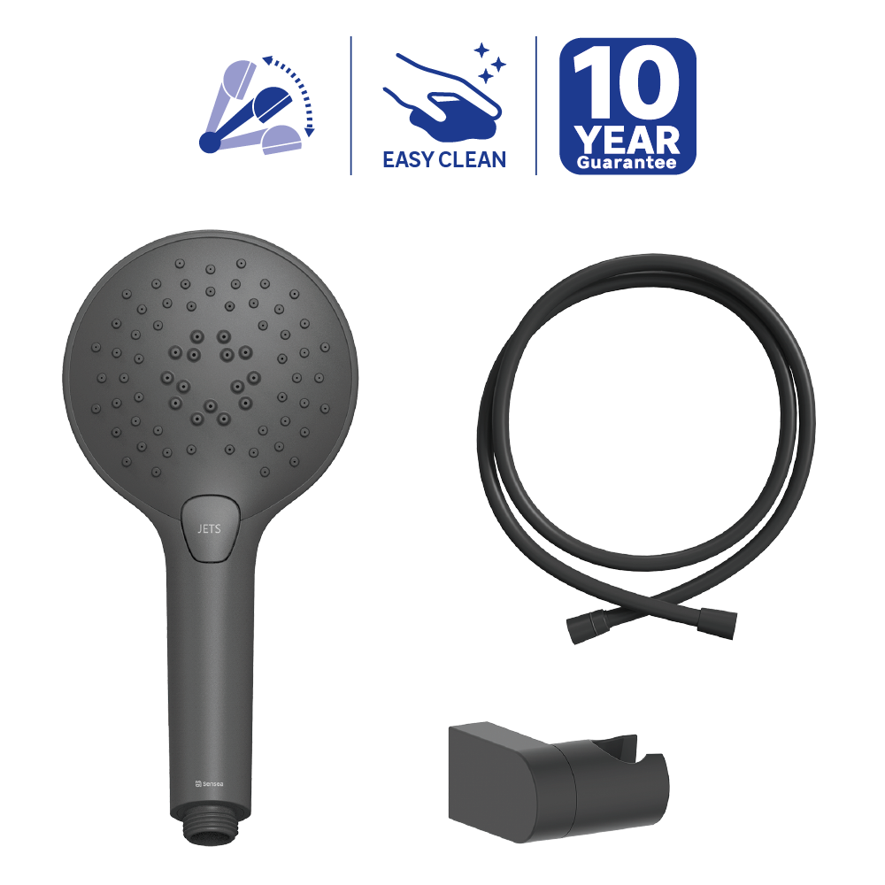 Vista despiezada del trío icono negro Sensea - 3