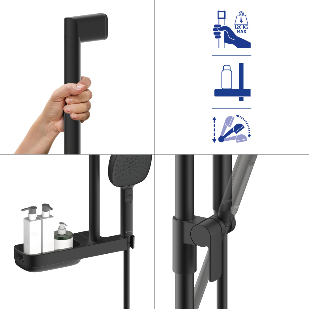 carga visual max railset blk remix sensea - 1