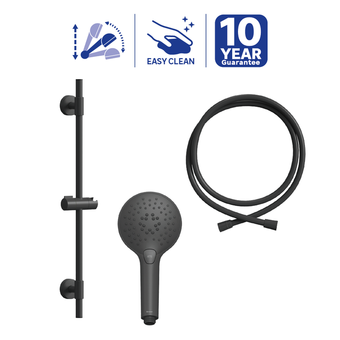 Vista despiezada del icono negro del riel garantizado Sensea