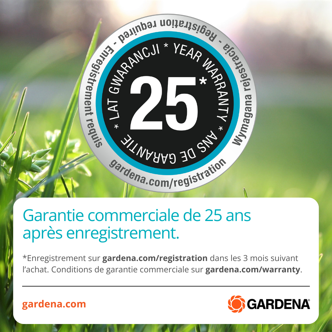 Balai cantonnier Combisystem GARDENA 3622-20, l.45 cm - 5