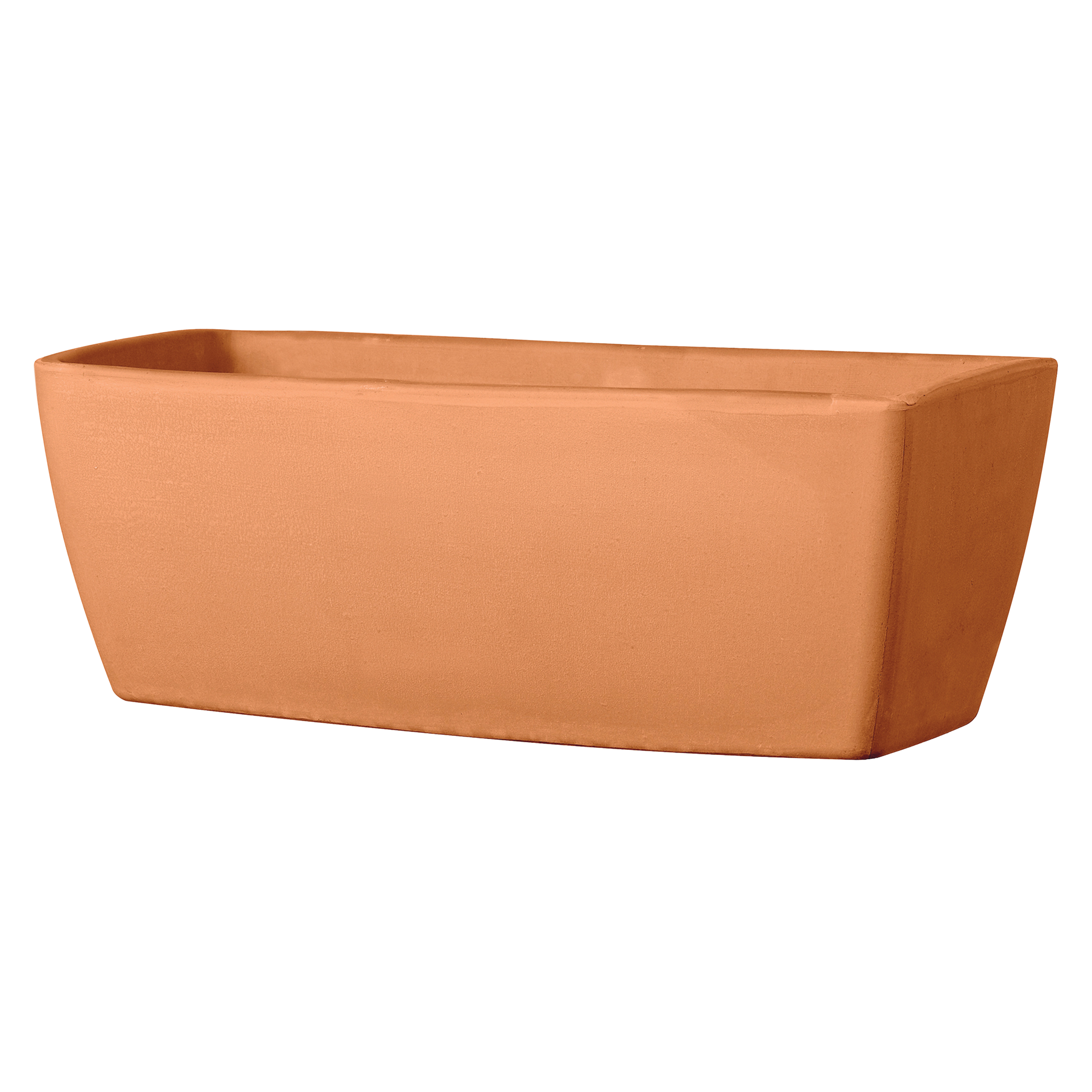 Skrzynka balkonowa 32x16.2 cm gliniana jasny brąz Garda Deroma