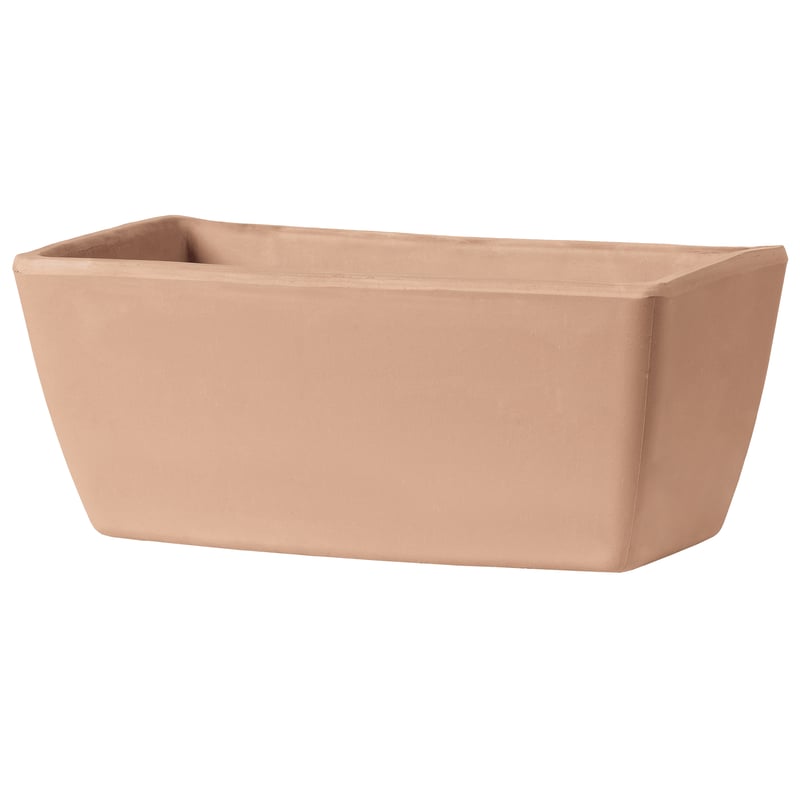 Skrzynka balkonowa 32x16.2 cm gliniana beżowa Garda Deroma