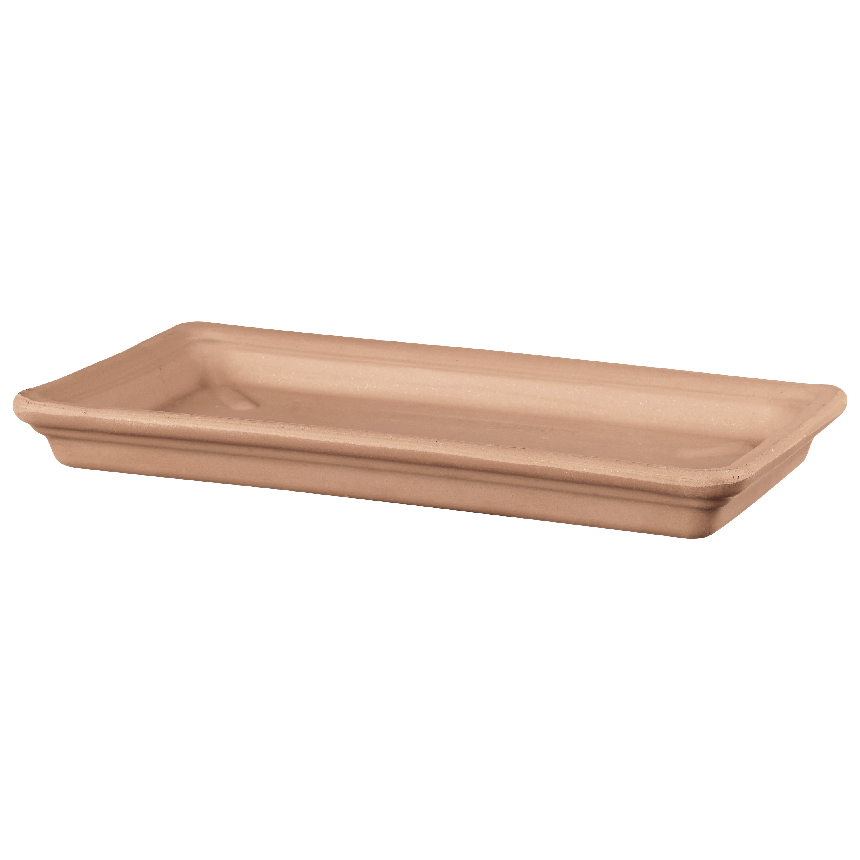 Podstawka gliniana 32x17 cm beżowa Deroma