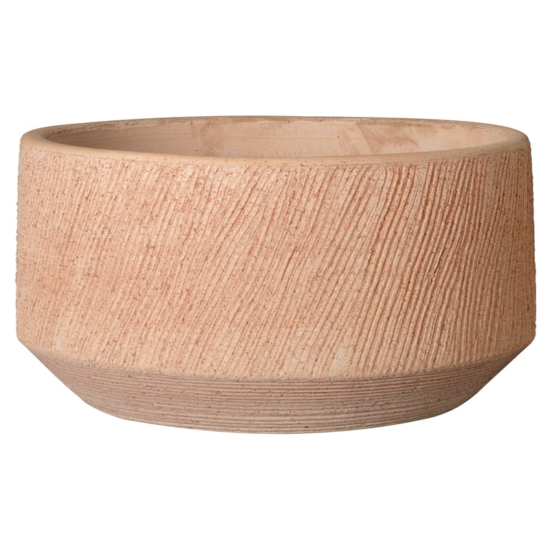 Misa gliniana śr.25 cm beżowa Graffio Deroma