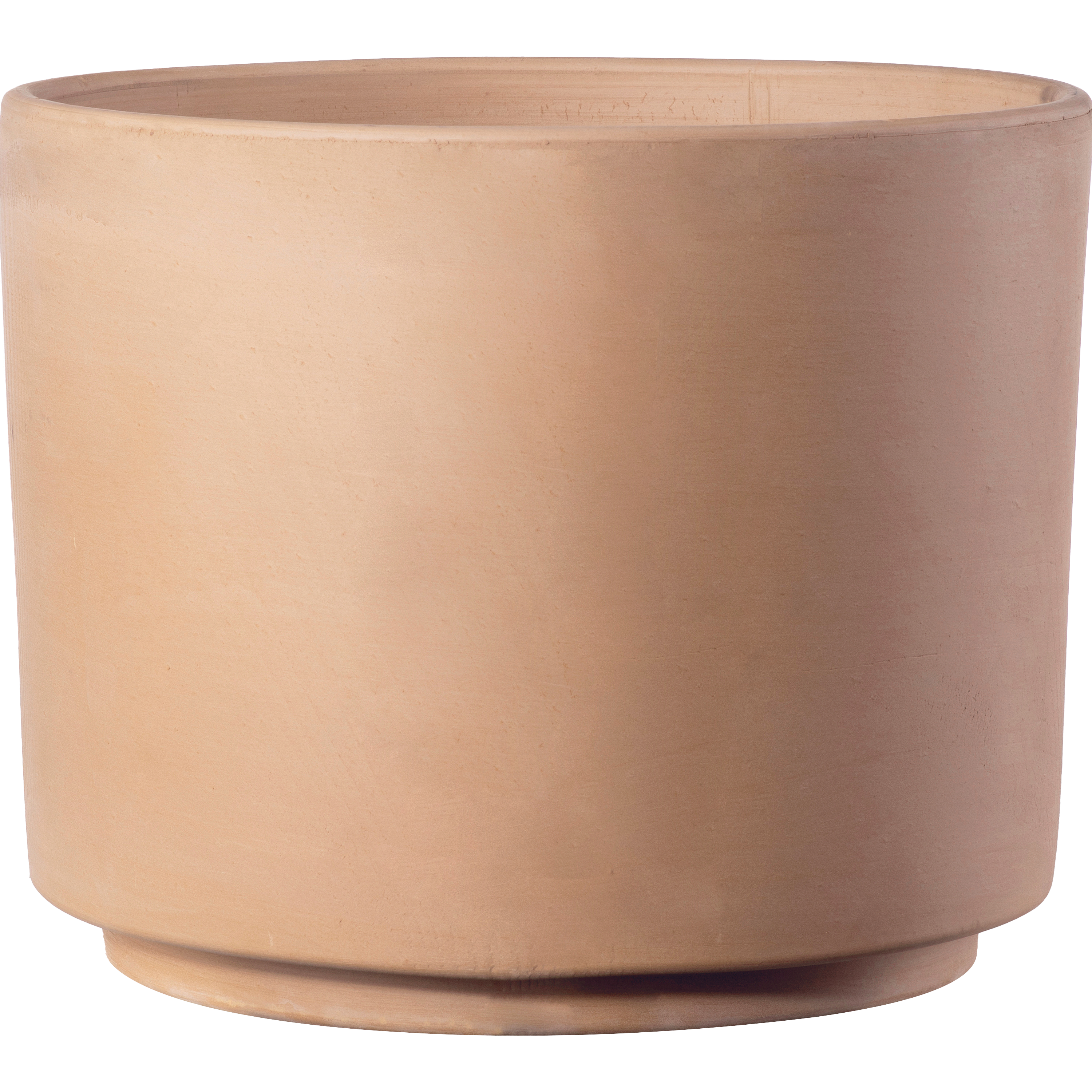 Donica gliniana śr.19 cm beżowa White Garden Deroma