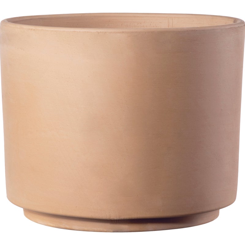 Donica gliniana śr.19 cm beżowa White Garden Deroma