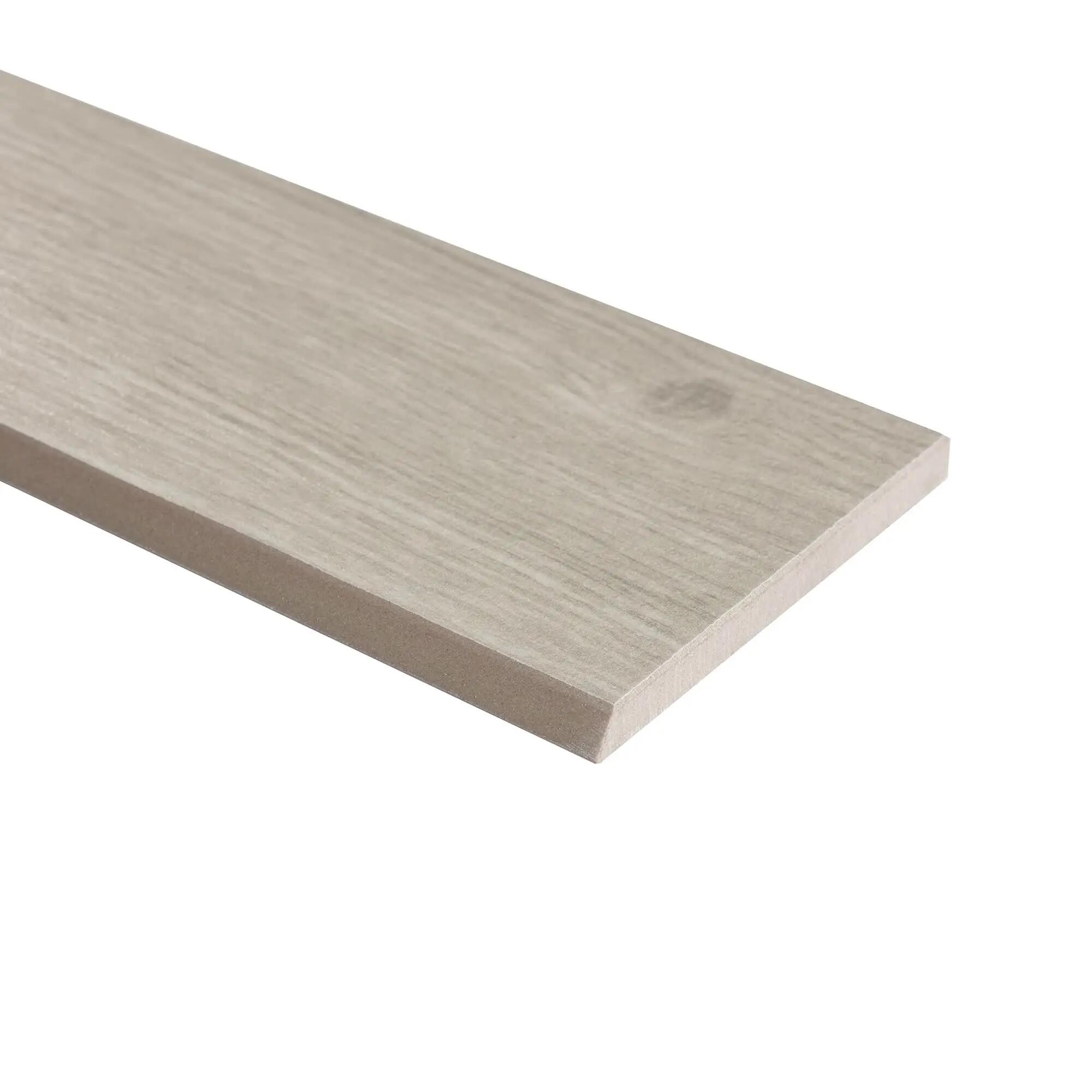 Rodapié porcelánico Kala 120x9 cm madera gris ARTENS - 4