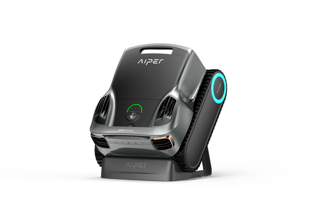 Robot limpiafondos AIPER Scuba X1 Pro Max Gris  para todas las superficies con autonomía de 240 min