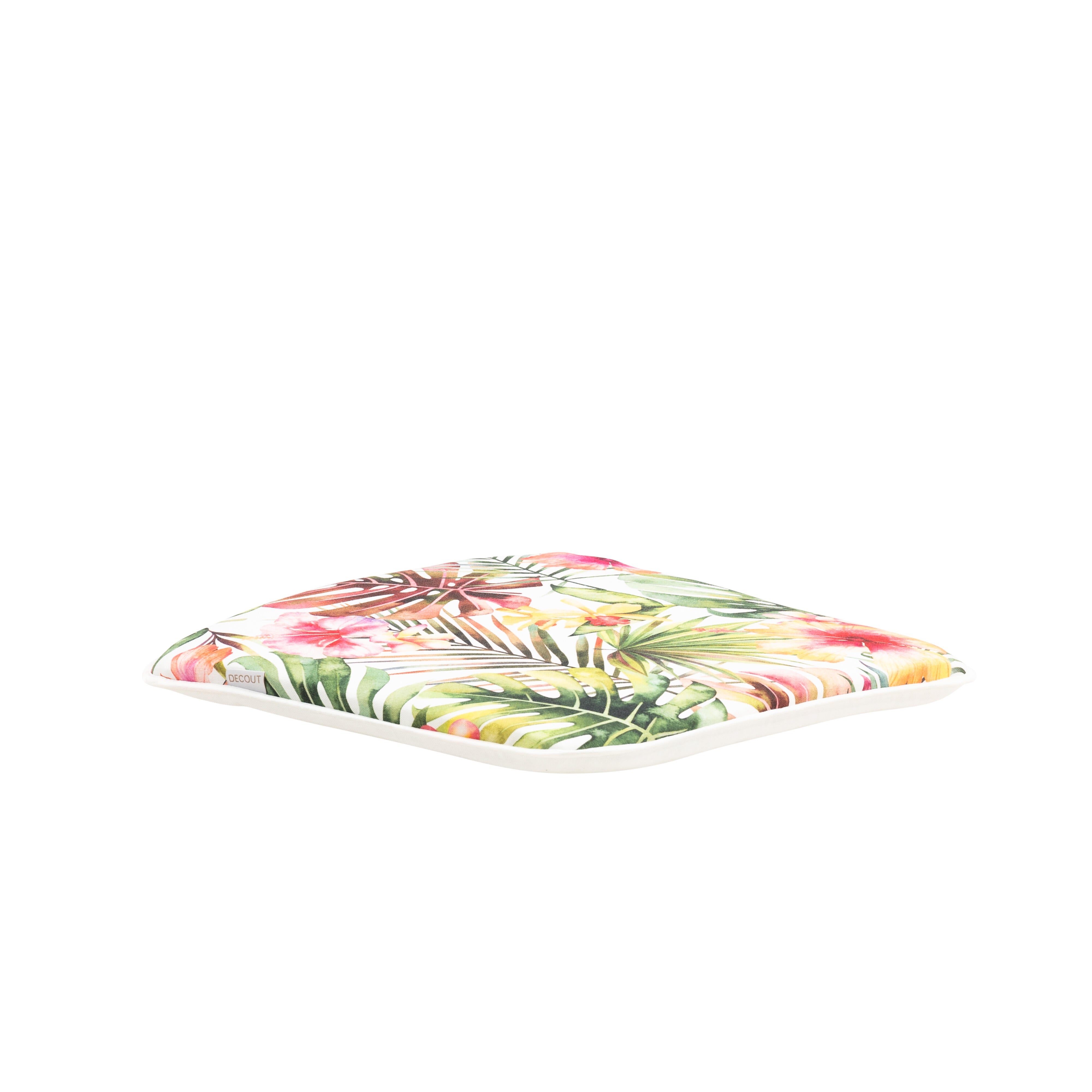 Cojín de silla Mix Hojas multicolor 41x41 cm - 3