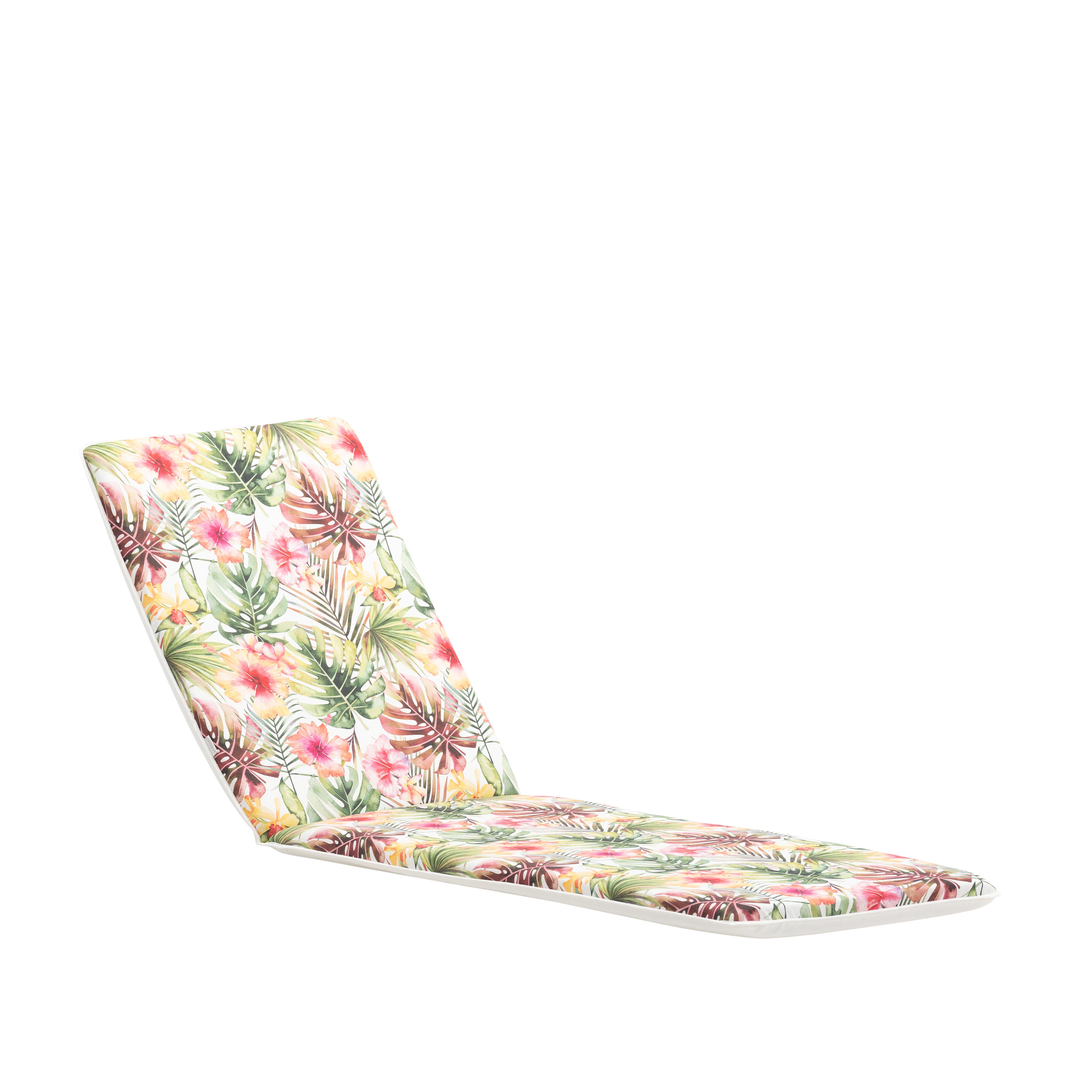 Cojín de tumbona Mix Hojas multicolor 56x192 cm - 2