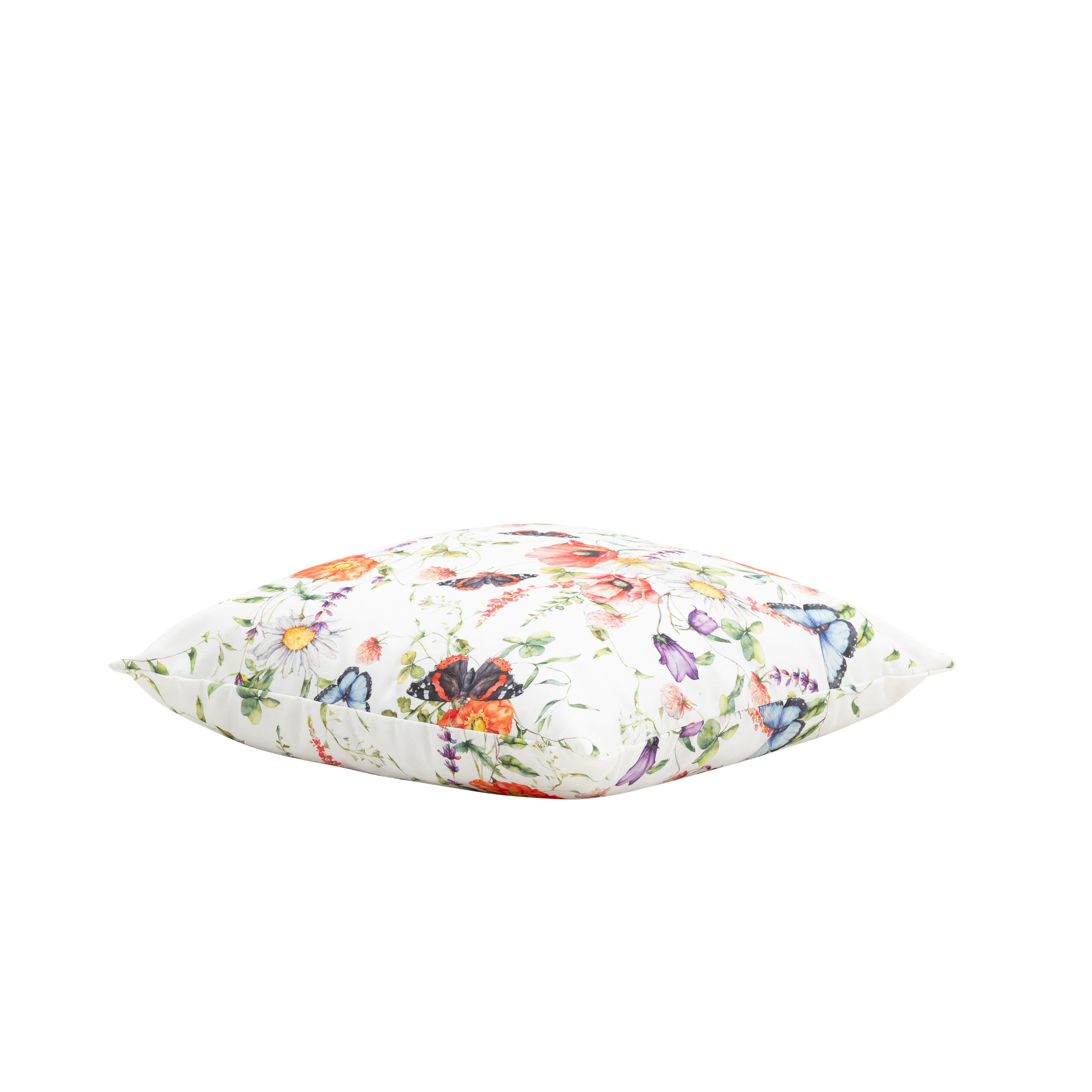 Cojín decorativo de jardín Mariposa beige 45x45 cm - 3
