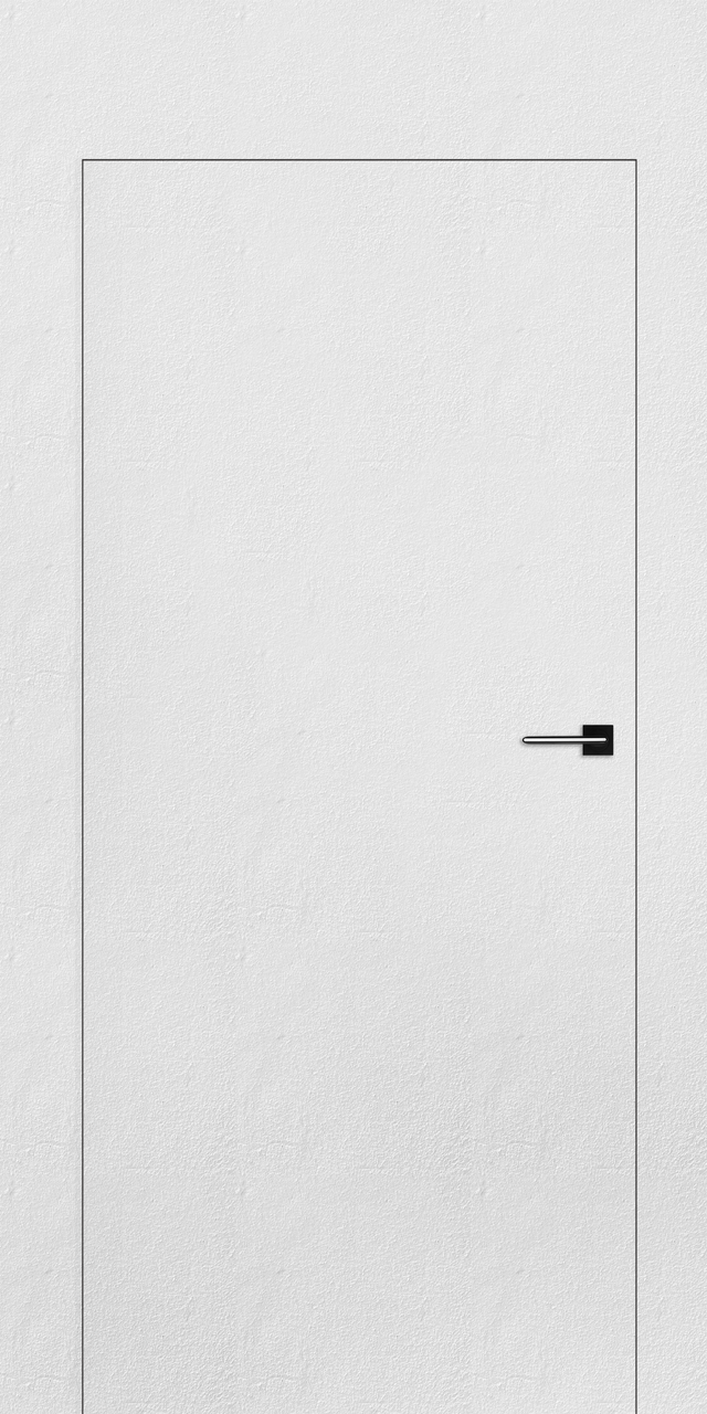 Drzwi wewnętrzne ukryte do pomalowania 90 lewe otwierane do wewnątrz Voster