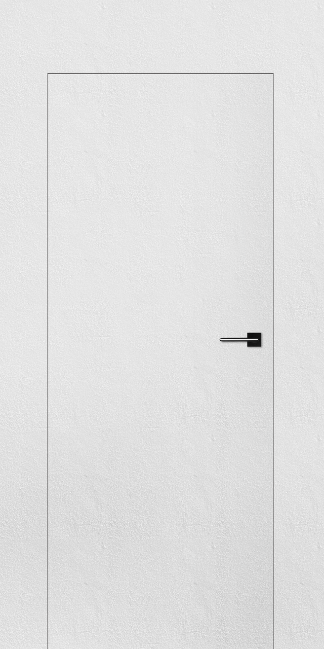 Drzwi wewnętrzne ukryte do pomalowania 80 lewe otwierane na zewnątrz Voster