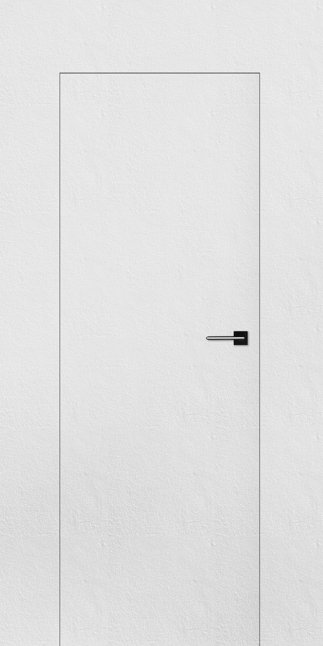 Drzwi wewnętrzne ukryte do pomalowania 70 lewe otwierane na zewnątrz Voster