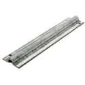 PERFIL CARRIL GUIA PUERTA CORREDERA U 20  MM SOBRPONER 3 M - 2