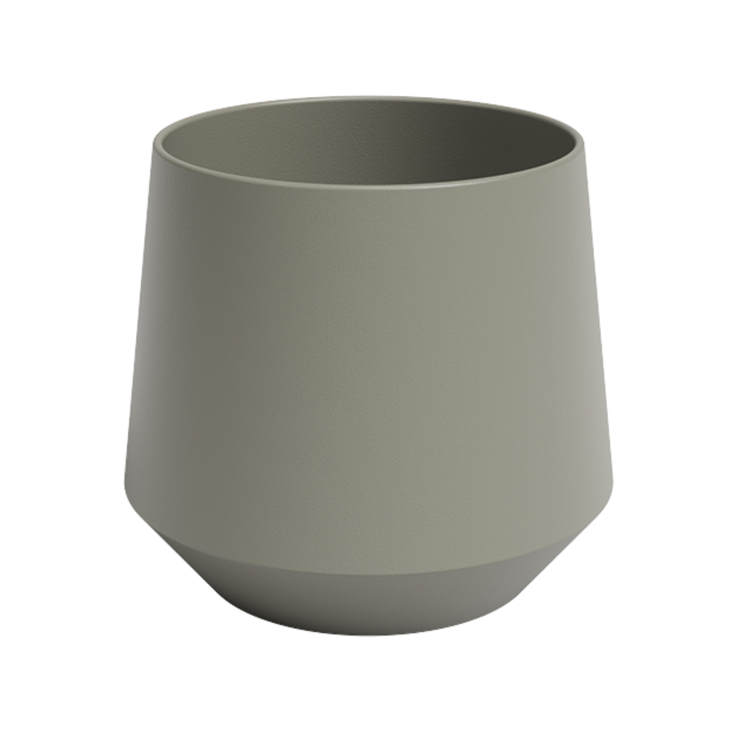 Osłonka doniczki gliniana Aurora 17cm taupe Artevasi