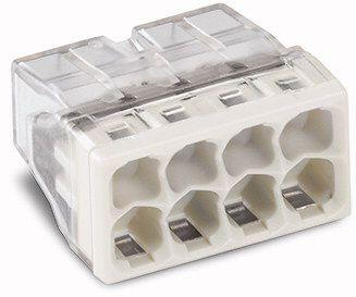 Lot de 5 bornes automatiques 8 WAGO