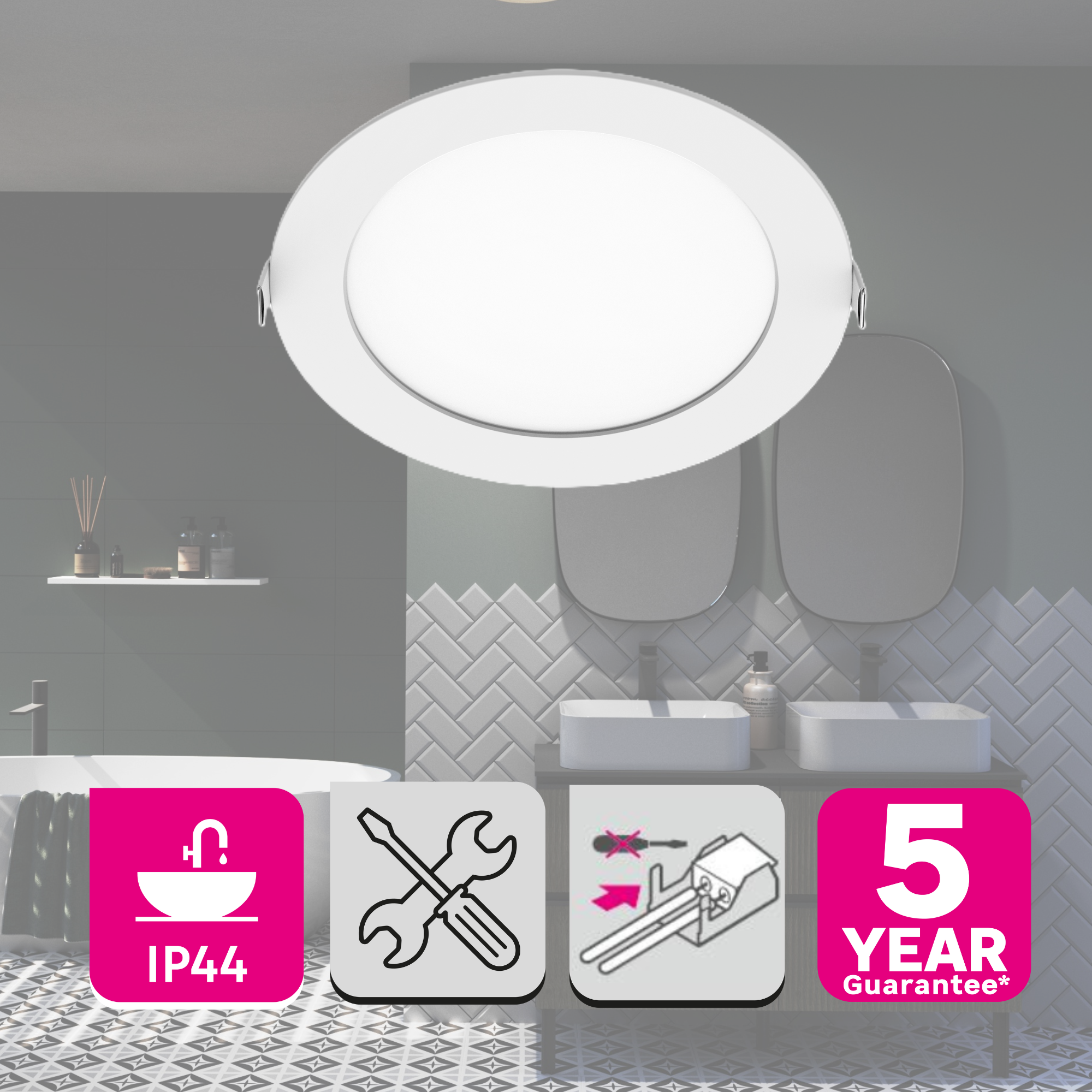 spot led encastrable réparable - 2