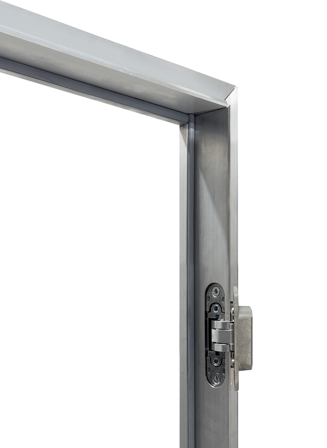 Ościeżnica kompletna stała do zabudowy drzwi ukrytych w ścianie otwieranych na zewnątrz 90  prawe Voster