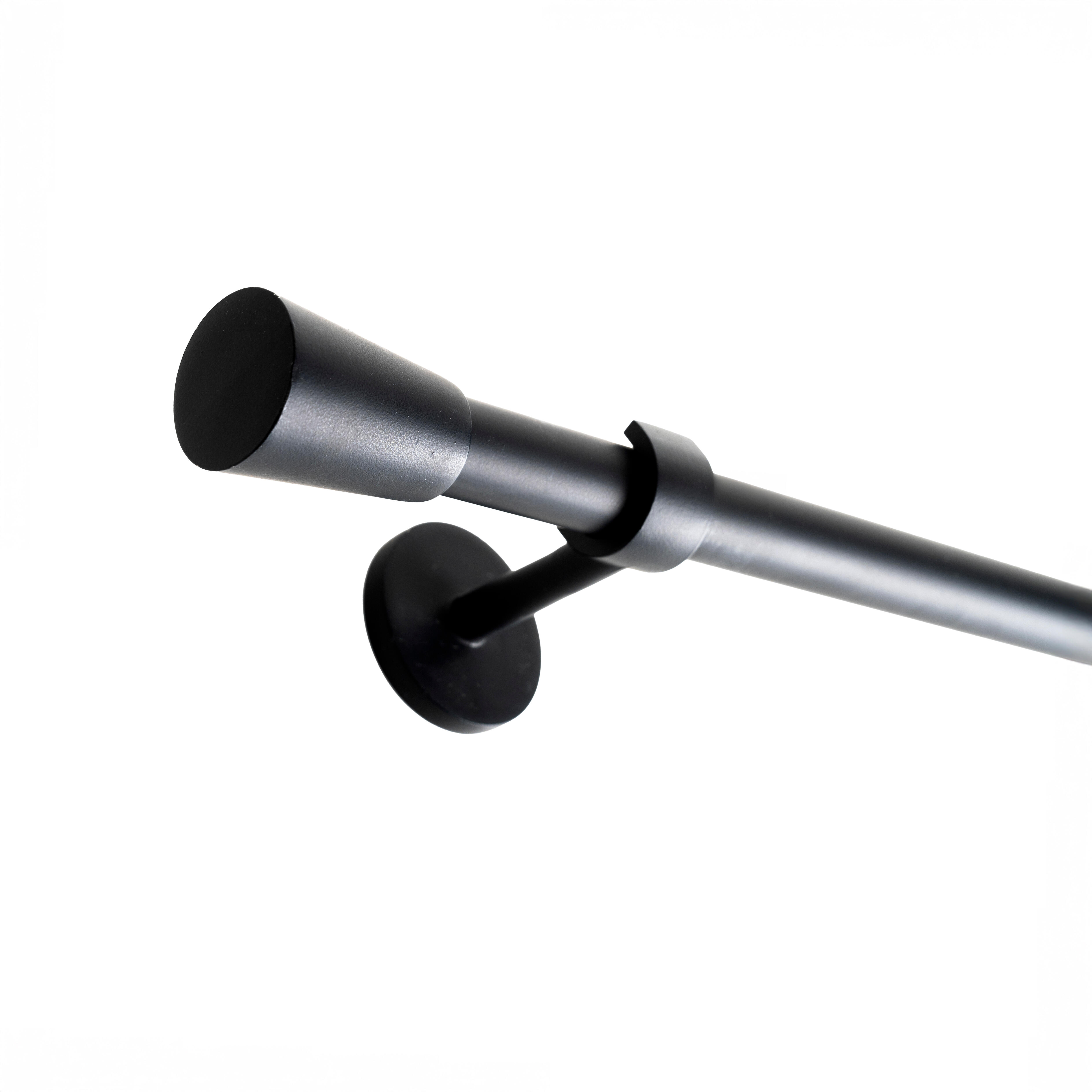 Varão Inspire easyfix metal d20cm 1.50m preto mate - 2