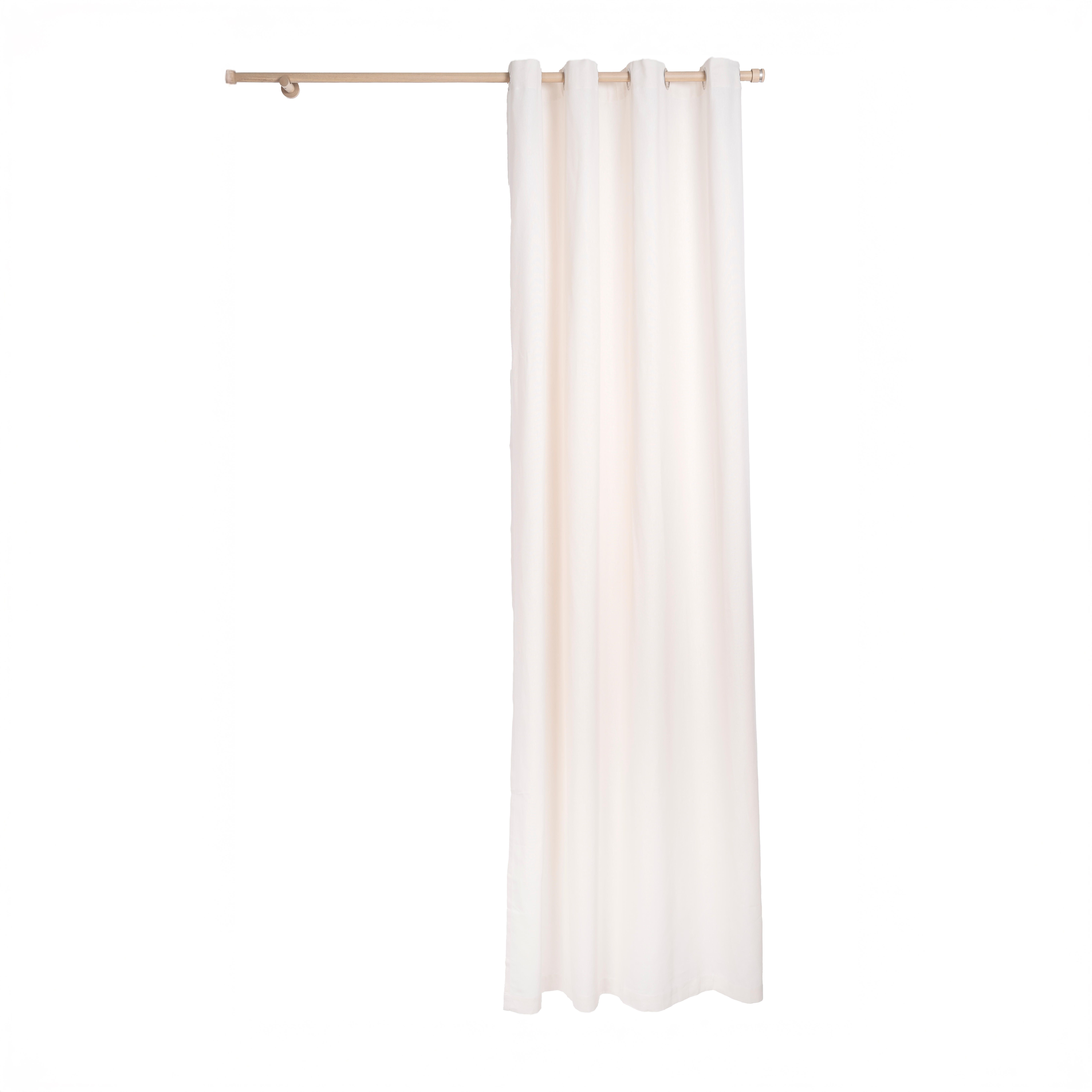 Cortinado ilhós Kalpe 140x280cm branco Inspire - 2