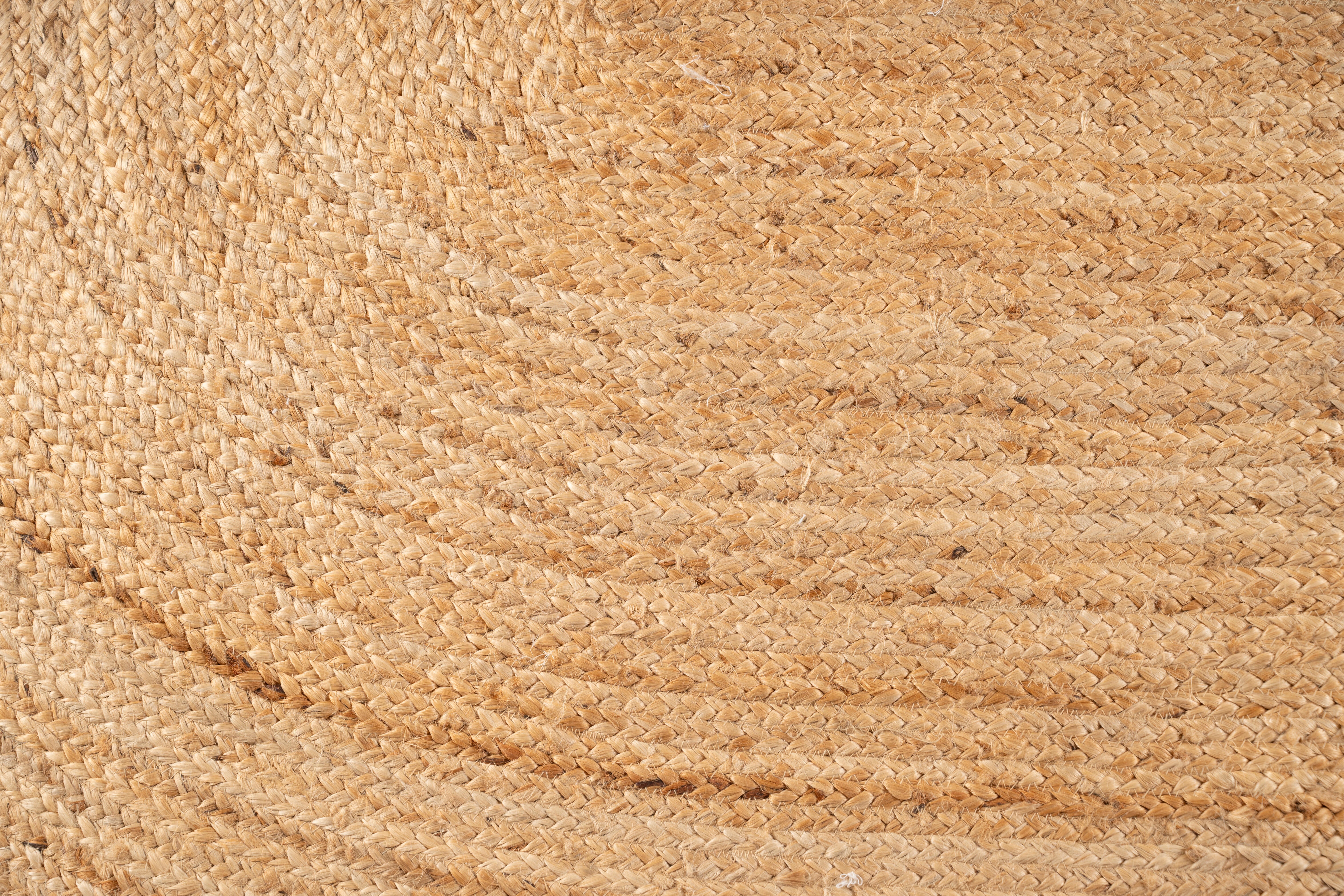 Alfombra yute tejido plano INSPIRE Nils beige natural ovalada 160x230cm - 6