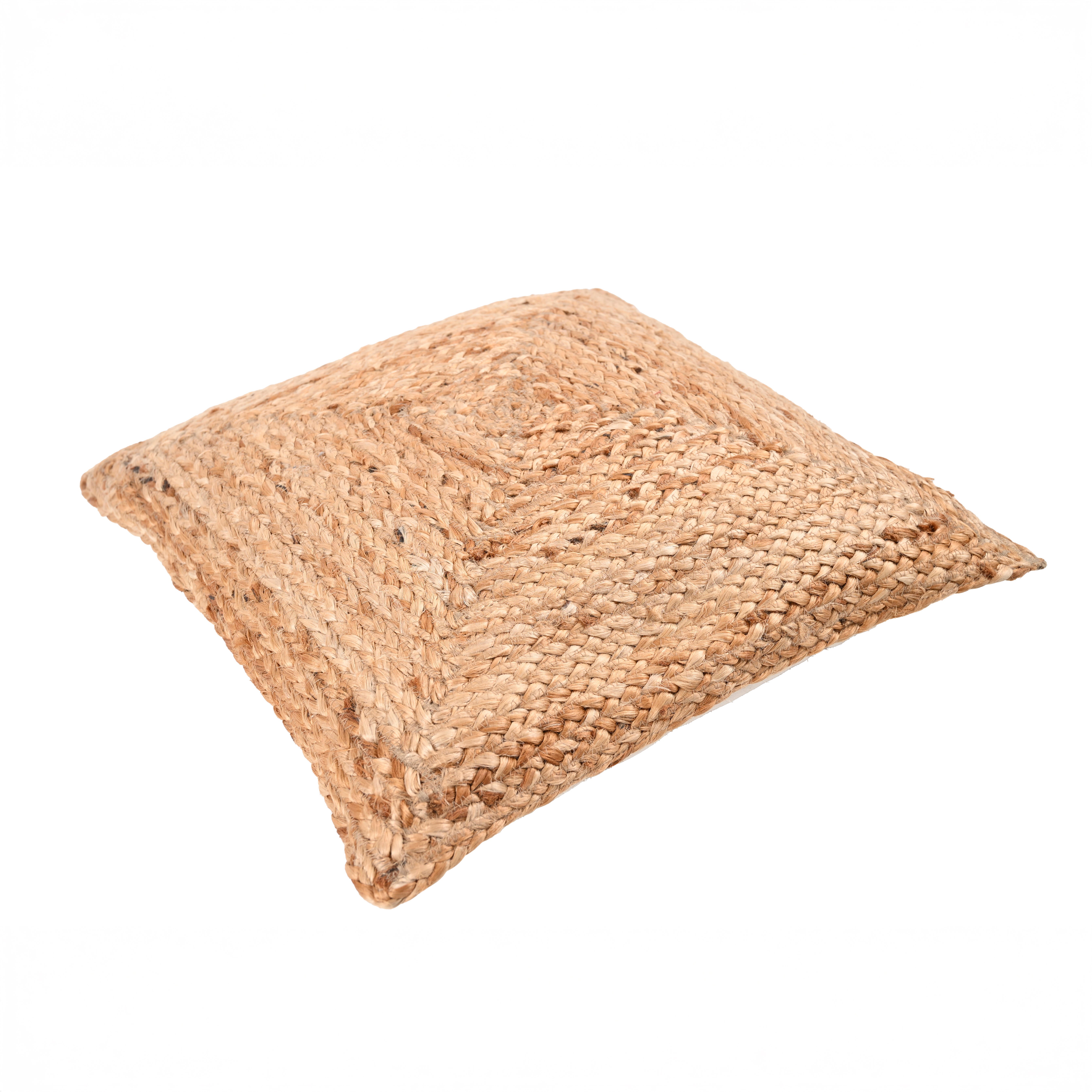 Almofada de chão de juta 45x45cm - 2