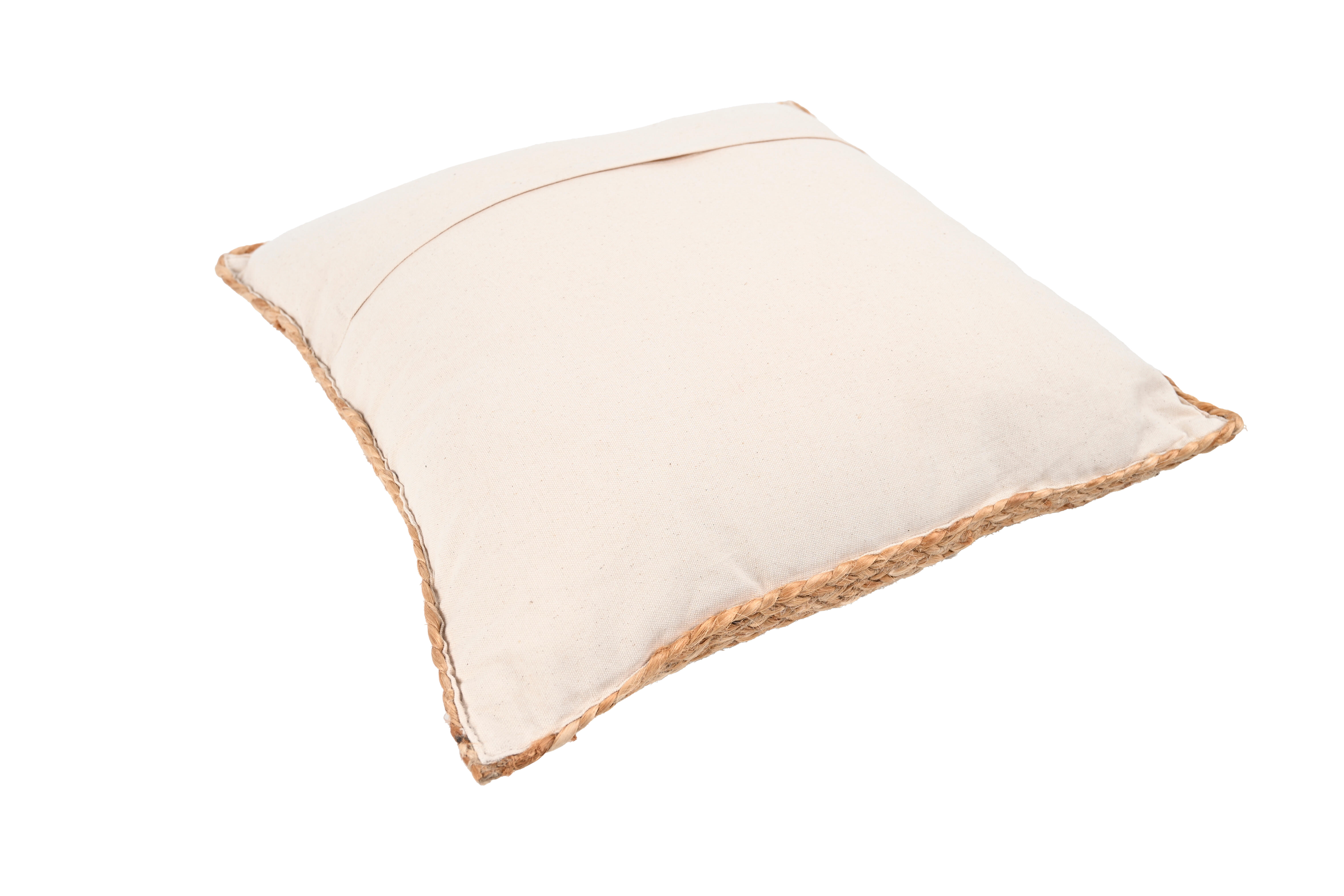 Almofada de chão de juta 45x45cm - 15