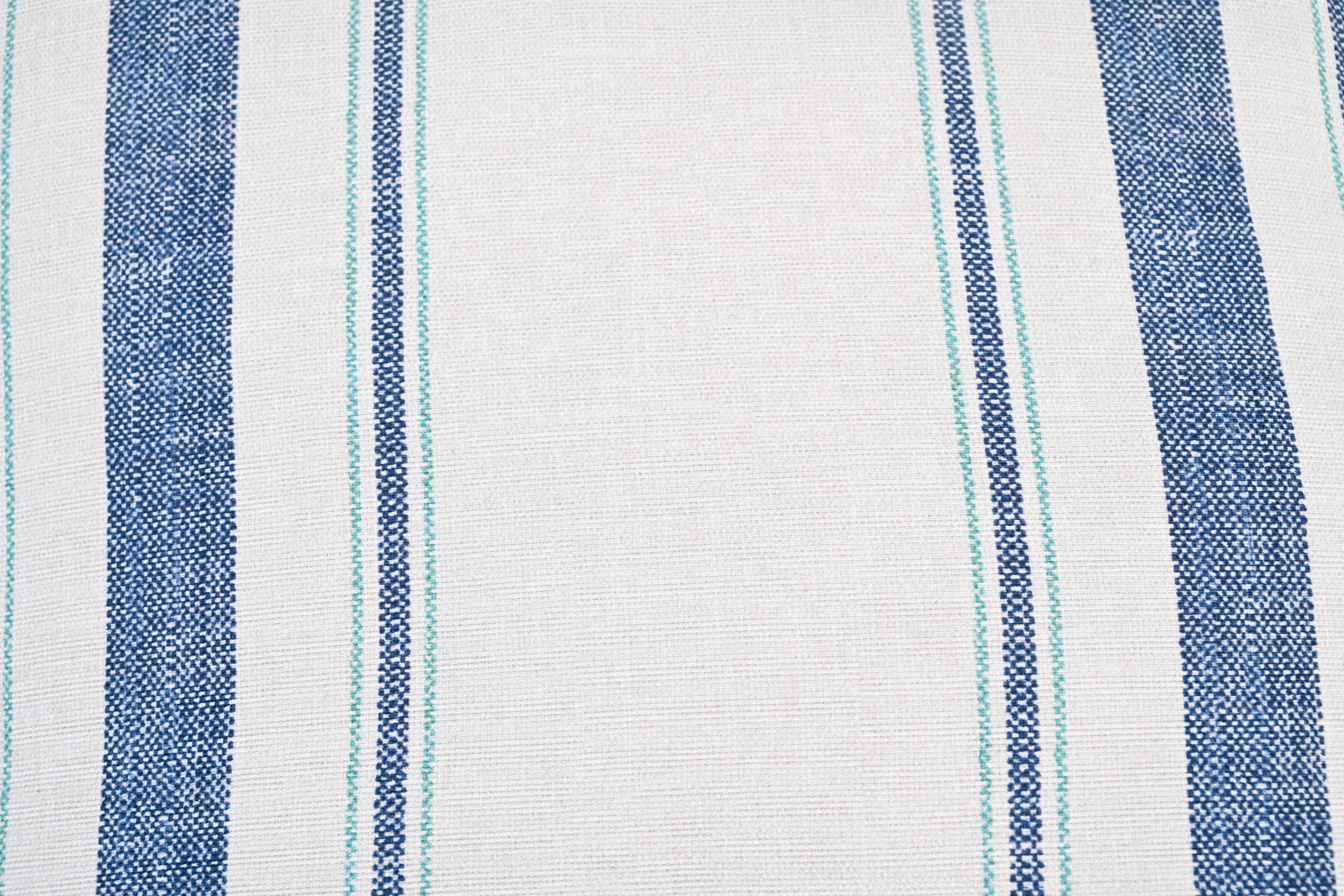 Cojín decorativo ext e int  Blue Times Fenway poliéster crudo, azul,agua 45x45cm - 4