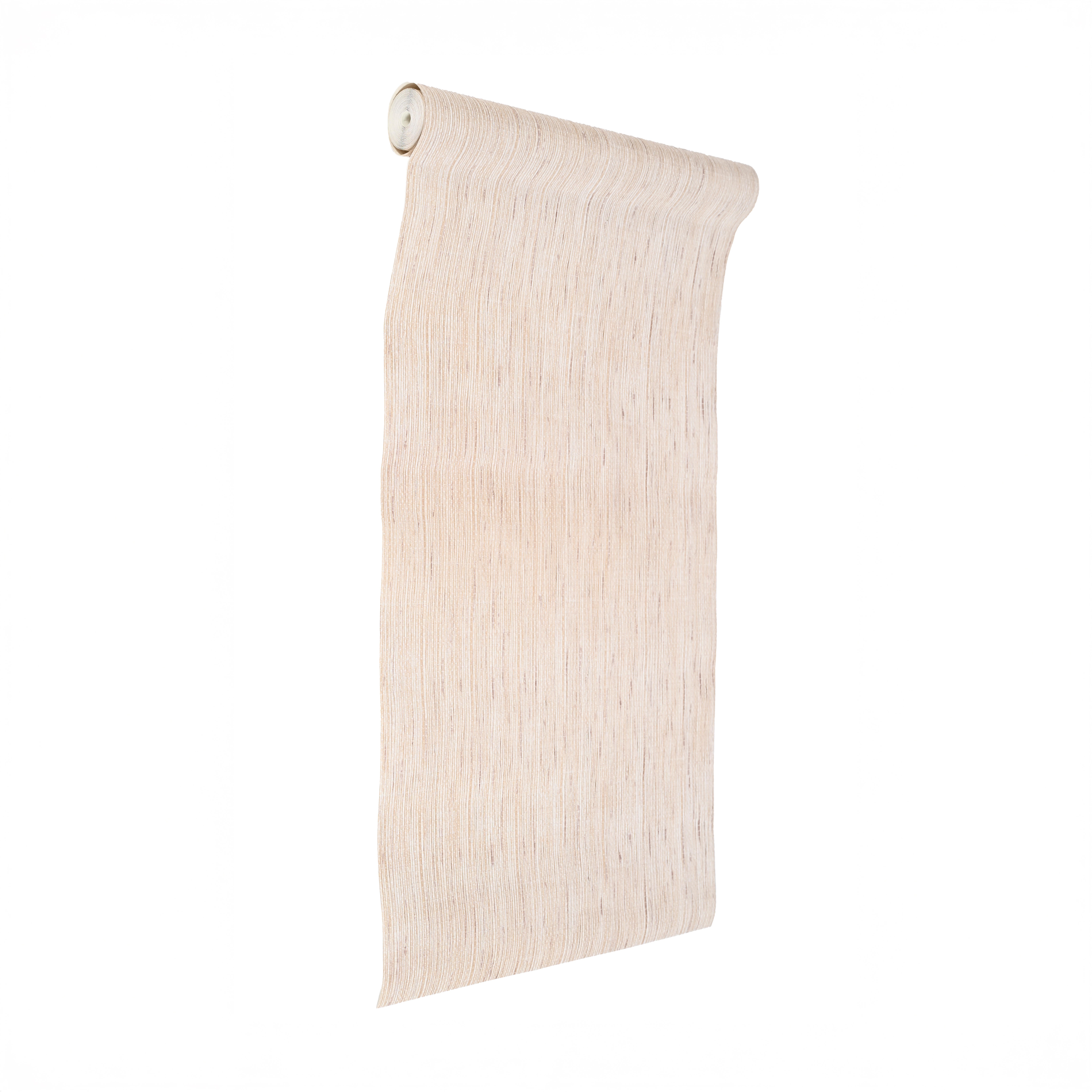 Papel pintado tapiz aplicación cola en papel Textura Imitación bambú beige  ICH 53cmx10m limpieza con paño húmedo - 8