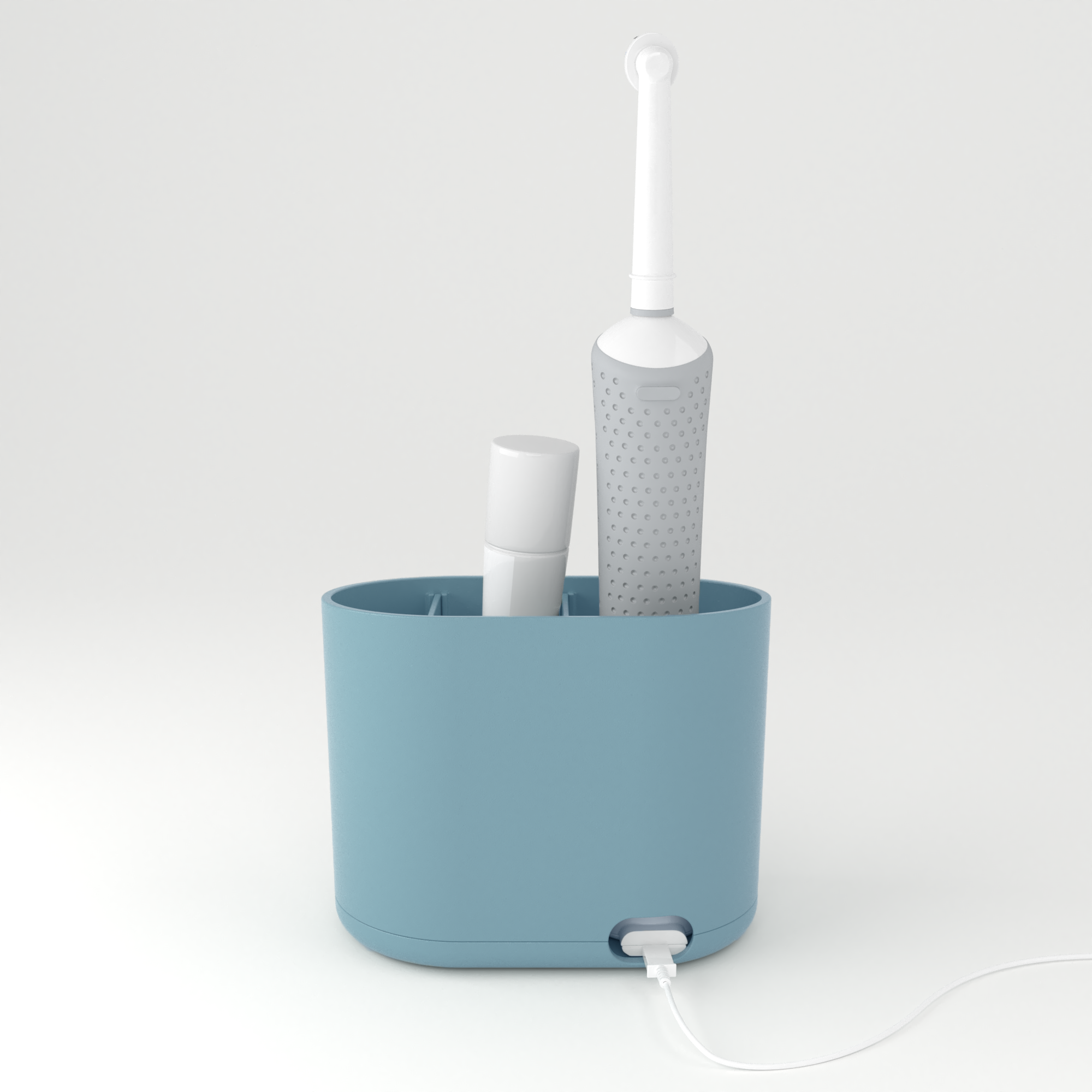 Suporte para escovas de dentes azul Sensea Easy - 5