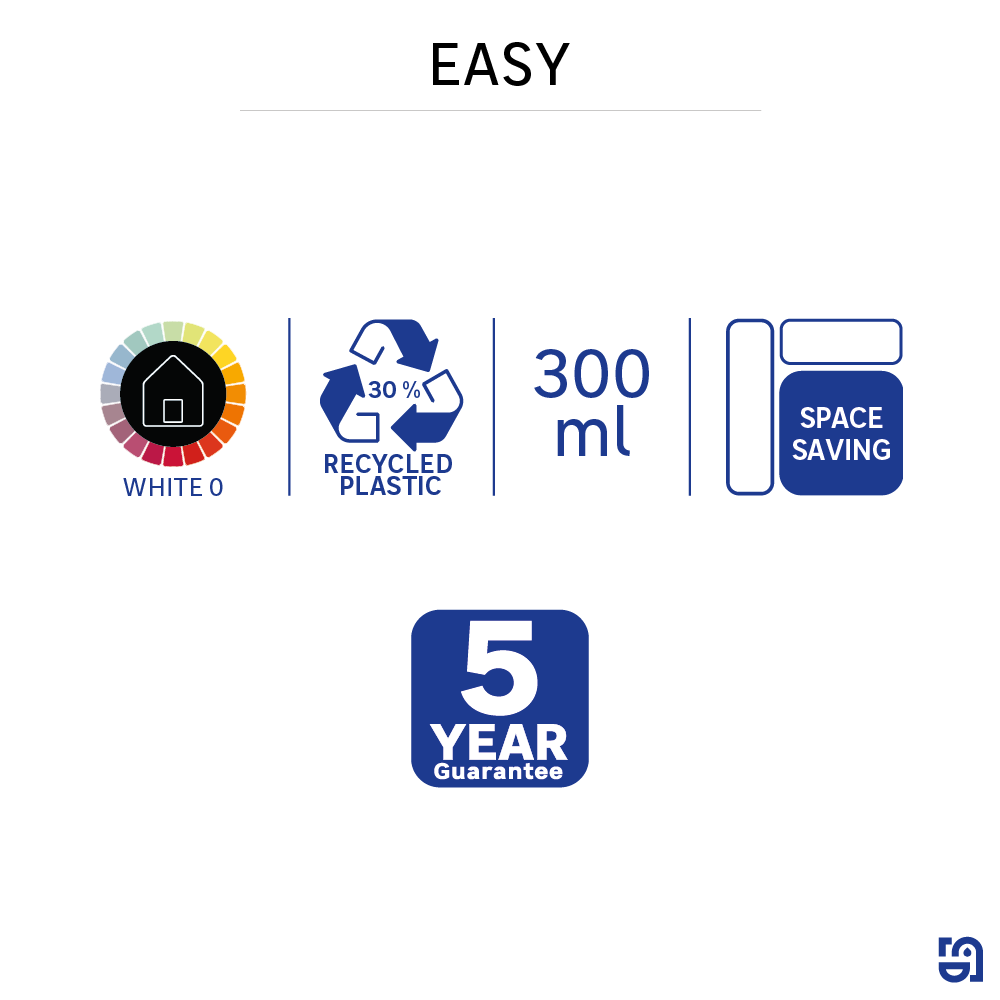 Distributeur de savon blanc Easy SENSEA - 6