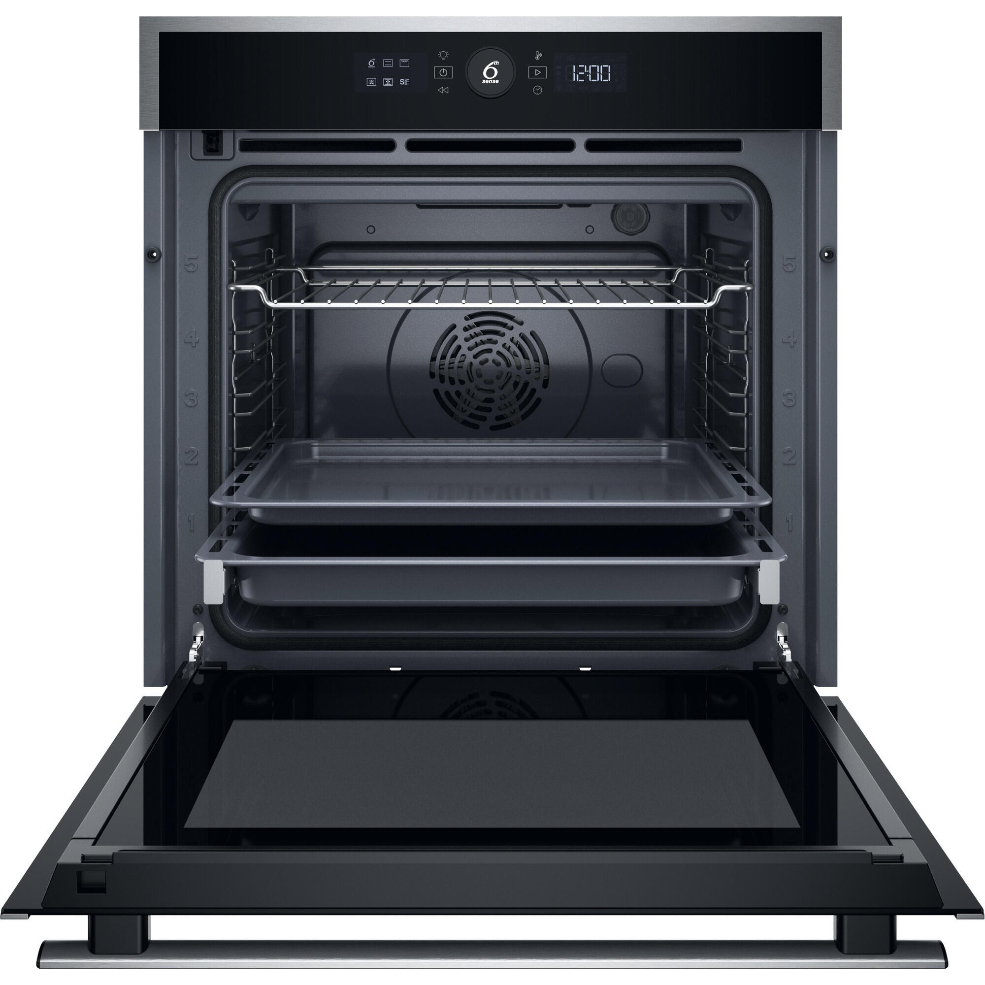 Horno WHIRLPOOL WOI4S8PM1XA multifunción 73L pirólisis acero inoxidable Clase A+ - 2