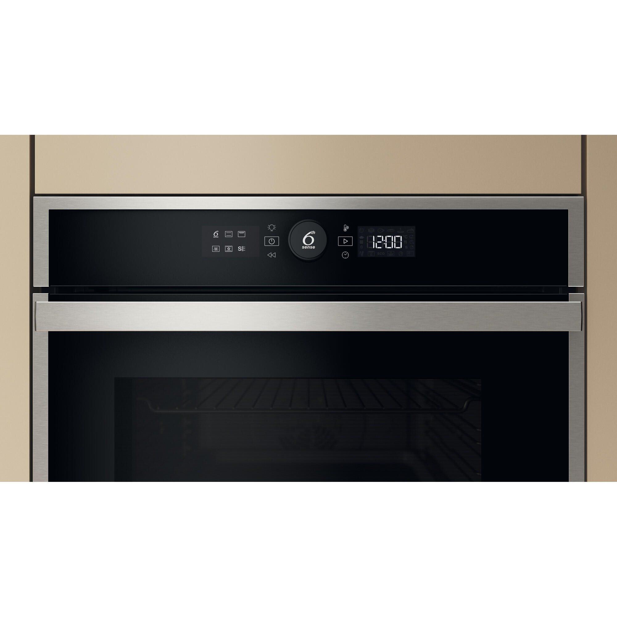 Horno WHIRLPOOL WOI4S8PM1XA multifunción 73L pirólisis acero inoxidable Clase A+ - 6