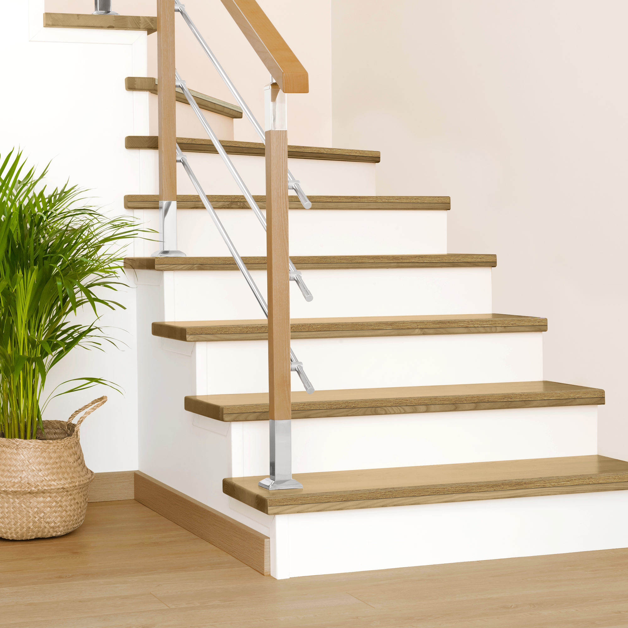 Perfil de canto de aluminio beige 95 cm NAT345 - 3