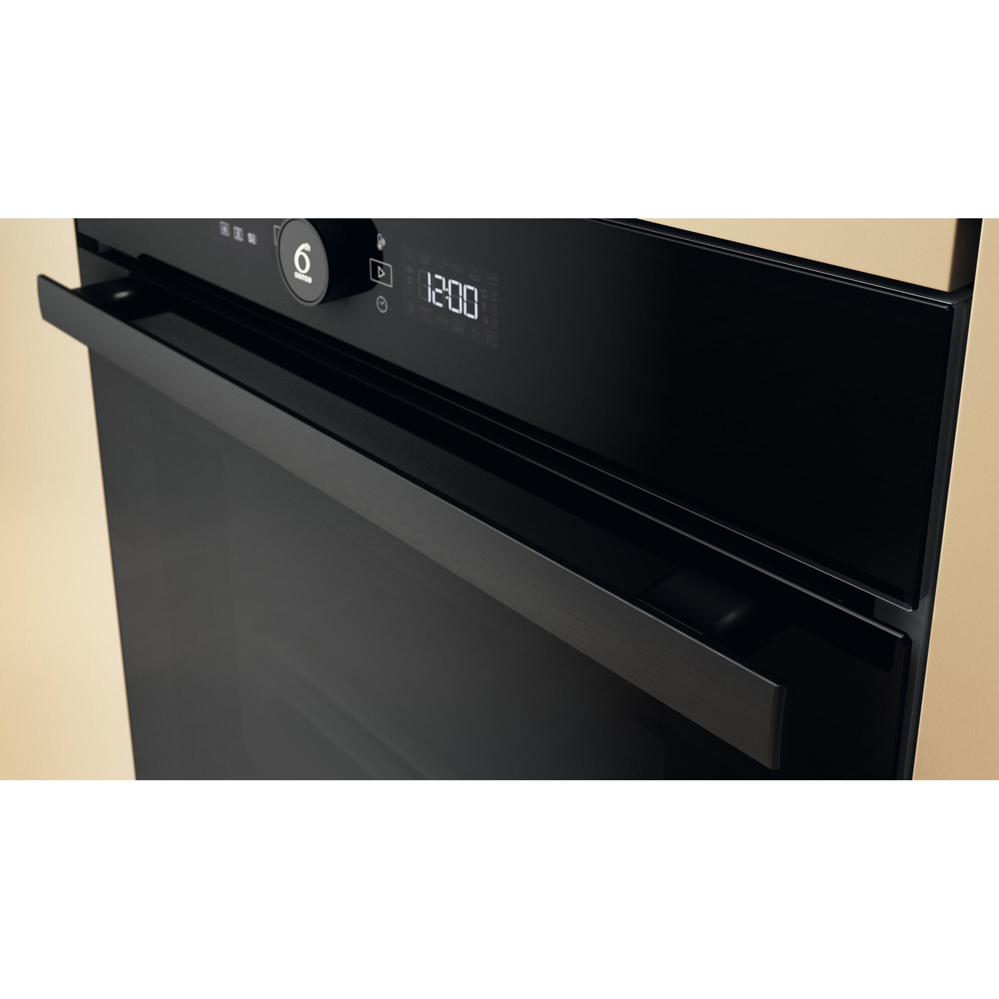 Horno WHIRLPOOL WOI4S8PM1SB multifunción 73L pirólisis negro Clase A+ - 8