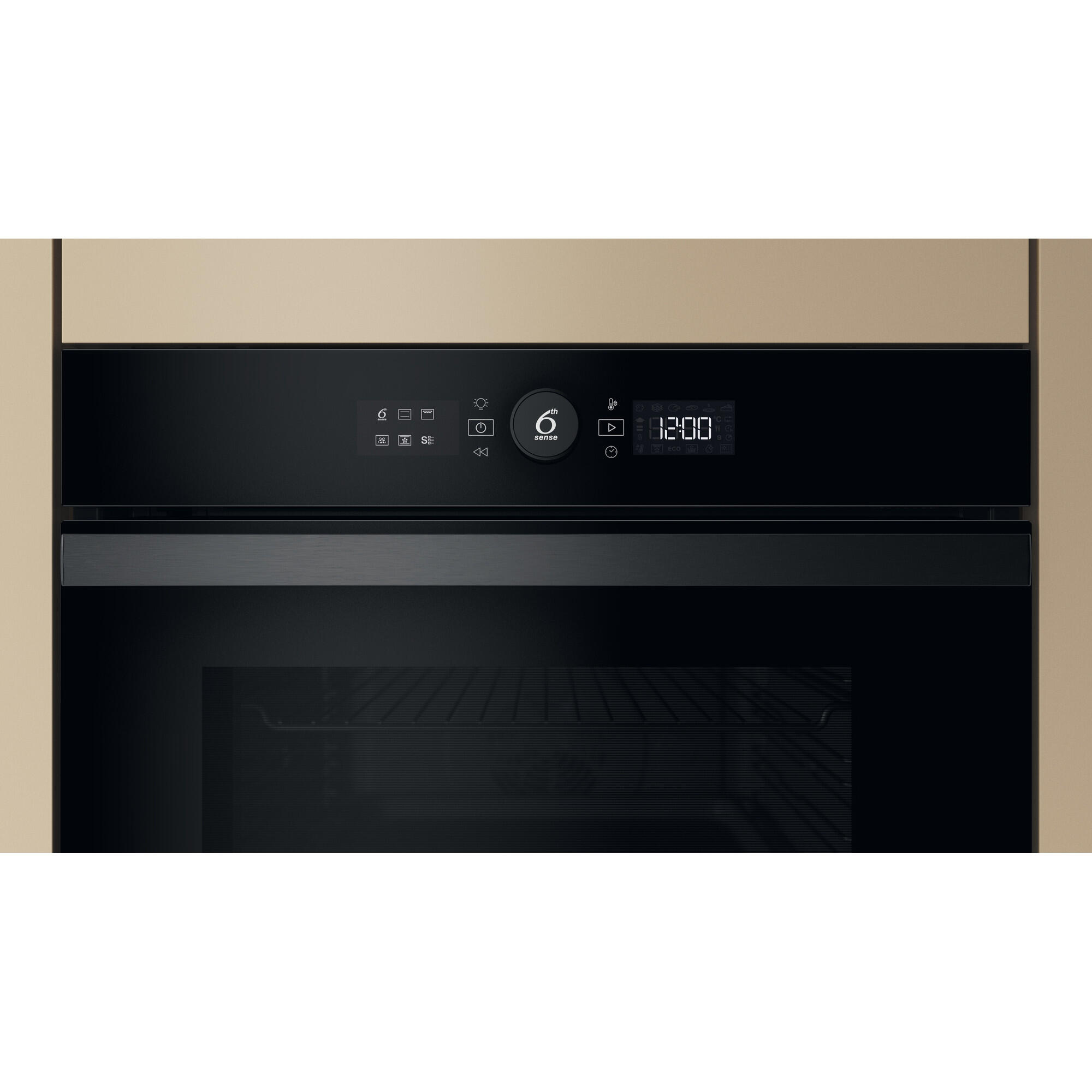 Horno WHIRLPOOL WOI4S8PM1SB multifunción 73L pirólisis negro Clase A+ - 7
