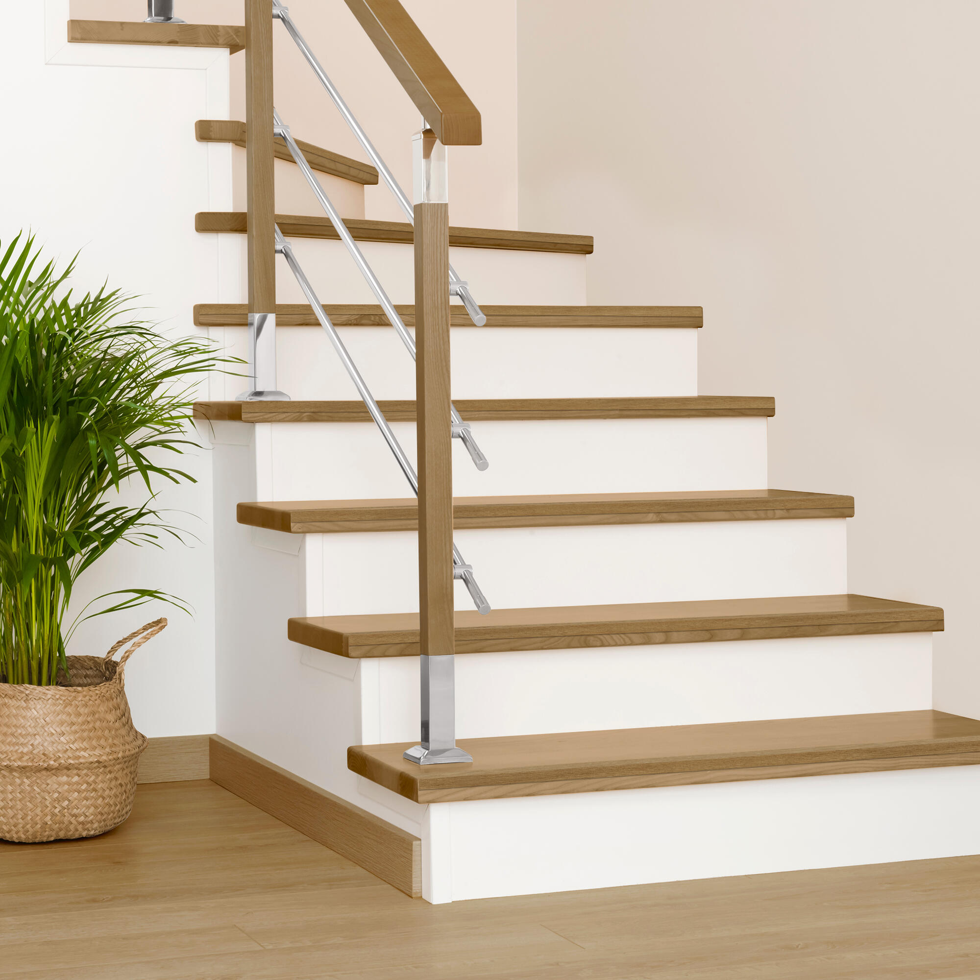 Perfil de escada de alumínio Artens 35X25X950MM NAT348 - 3