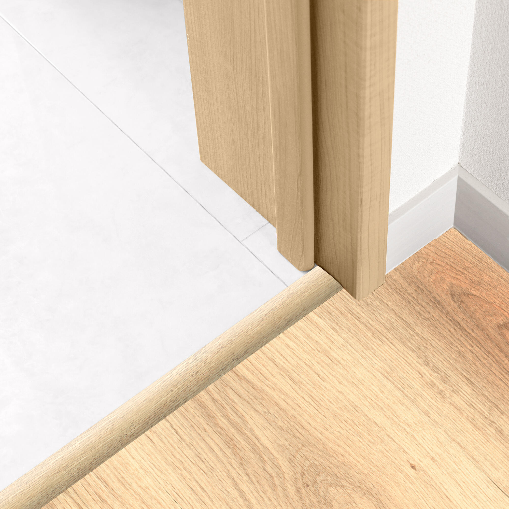 Barre de seuil 4 en 1 alu décor nilo à fixer, l.3.7 cm x L.83 cm ARTENS - 4