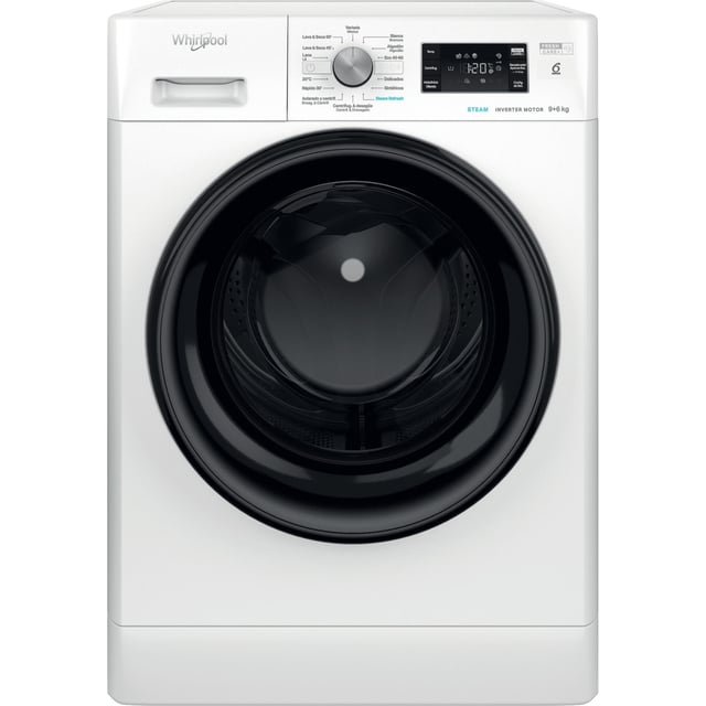 Lavadora secadora WHIRLPOOL FFWDB 964489 BV SPT carga frontal 9/6 kg 1400Rpm 14 programas clase A blanco